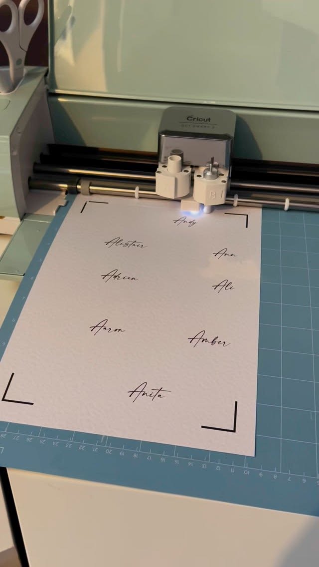 Cricut, punch, cut, tie, trim, repeat - 101 times!
Behind the scenes of a recent bow place card order 🎀✂️🎀
#weddingstationery #weddingday #weddingdesign #weddingdecor #onthedaystationery #weddingdetails #weddingstyle #weddingplacecards #bows #weddingtabledecor #weddingideas #weddingplanning #weddingtablescape #modernwedding #luxurywedding #modernweddingstationery #behindthescenes #howitsmade #handmadewithlove #dayinthelife #studioscenes #bridetobe #engaged #gettingmarried #2025wedding #2026wedding #smallbusiness #workingmum #mycreativebiz #letlovesparkledesign