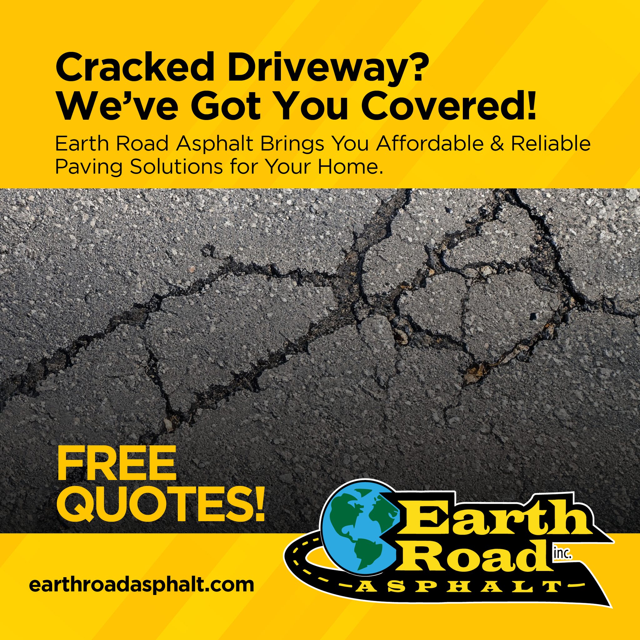 Cracked Driveway? We’ve Got You Covered!
Upgrade your curb appeal with Earth Road, Inc. — Central New York’s trusted name in residential paving for over 75 years.
Whether you need a fresh install or a repair, our team delivers precision, durability, and beautiful results you’ll love pulling into.
✔️ Driveway repair & replacement
✔️ Custom paving solutions
✔️ FREE quotes available
277 North Street, Bldg A, Auburn, NY 13021
Call us at (315) 253-9060
🌐 earthroadasphalt.com
Let us pave the way to a stronger, better-looking driveway.
#CrackedDriveway #EarthRoadAsphalt #PavingPros #CurbAppeal #CNYPaving #DrivewayRepair #SupportLocal #FultonNY #AuburnNY #SyracuseNY #OswegoNY