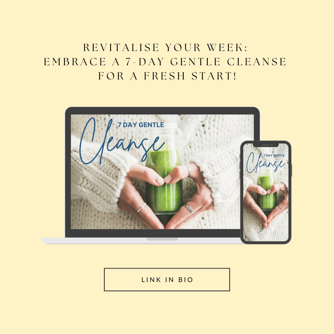 🌿 Ready to Feel Lighter, Clearer, and Recharged? 🌿
Join my 7-Day Gentle Cleanse — starting soon!
✨ This is your reminder: spots are filling up! ✨
If you've been feeling sluggish, bloated, or just a bit off… your body might be asking for a reset. And you deserve one that’s gentle, supportive, and nourishing — not extreme or restrictive.
What’s included:
✔️ A full 7-day gentle cleanse plan
✔️ Delicious, easy-to-make recipes
✔️ Daily support & motivation
✔️ Education to support your long-term wellness
✔️ Access to a supportive community
Why choose this cleanse with me?
Because this isn’t about deprivation — it’s about giving your body kindness. I’ll guide you every step of the way so you feel empowered, not overwhelmed. This is about nourishment, not punishment.
✨ You’ll feel:
🌱 Lighter in your body
🌱 Clearer in your mind
🌱 More connected to your well-being
Don’t miss this chance to reset your health — the gentle way.
🗓️ Sign up now and let’s do this together!
👉 It’s completely free to join
as part of my summer beta
group.
Starts July 14 — link in bio to
sign up
#GentleCleanse #7DayReset #MindBodyWellness #CleanseWithMe #HolisticHealth #BloatRelief #FeelGoodFromWithin