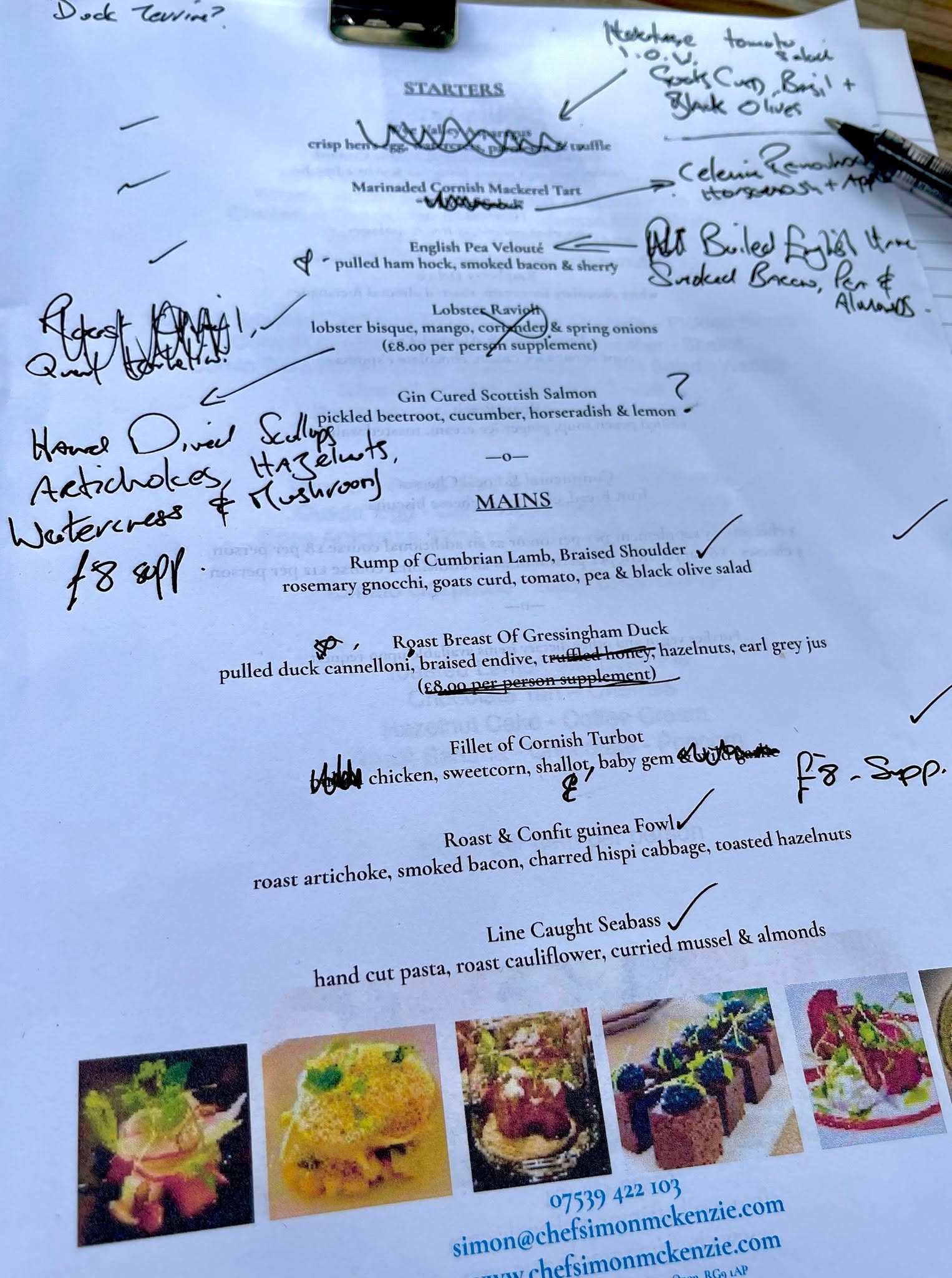 I've had my creative cap on this week and made the final tweaks to our summer menu as the last of the early summer/spring ingredients drop out of season.
I have to say, I do think this is one of the strongest summer menus I've put together!
Head over to the website and let me know what you think
https://www.chefsimonmckenzie.com/in-home-fine-dining-private-chef-london-uk #inhomedining #local #dinnerparties #gardenparties #summer #finedining #fish #party #caterer #passion #privatechef #wedding #desserts #dessert