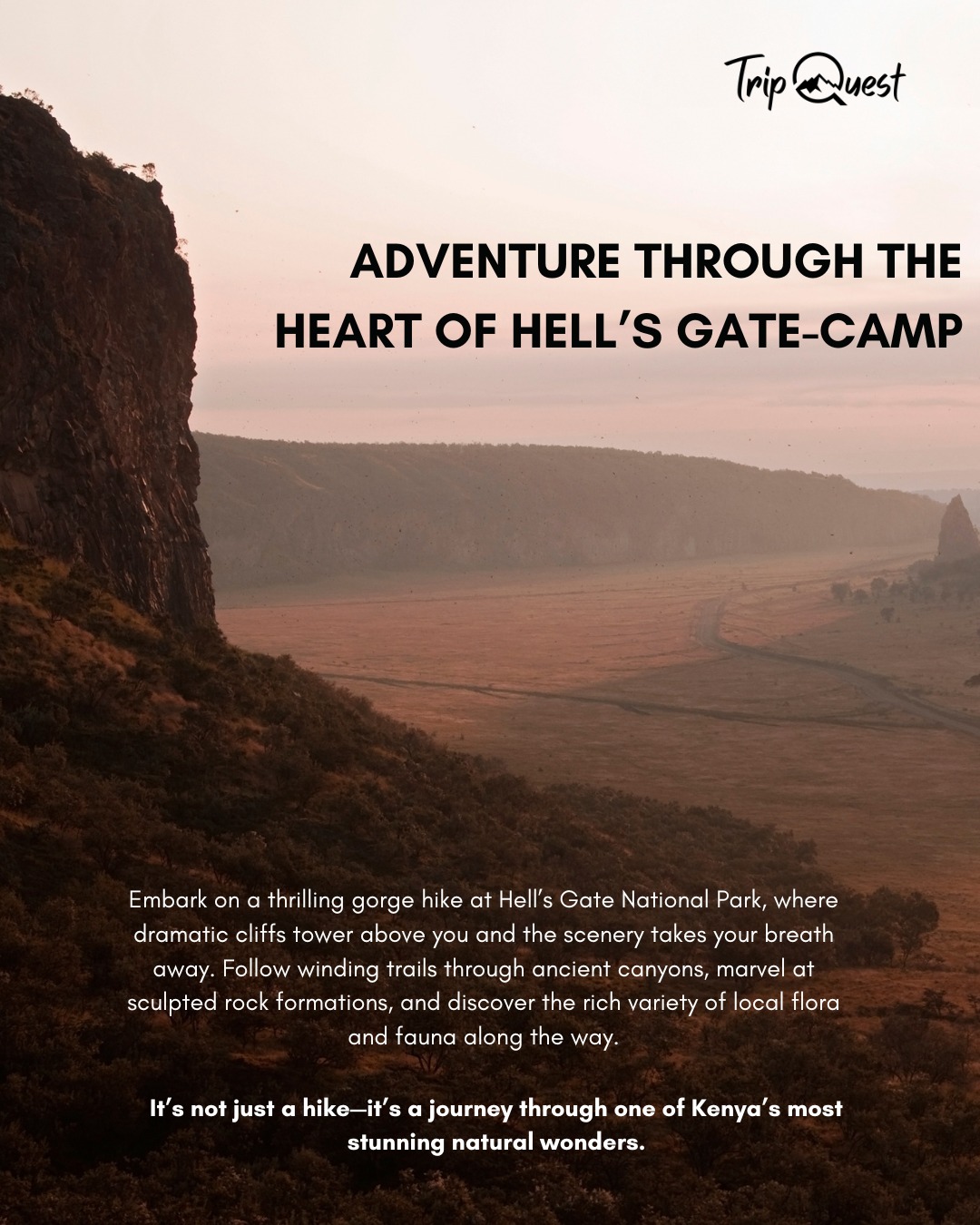 Ready to walk where the earth tells its story? Let’s hike Hell’s Gate—book your adventure today.
#ExploreArusha #TripQuest #wildAfrica #safariadventure #africatravel #africatour #KenyaSafari #NgorongoroSafari #WildlifeAdventures #TanzaniaTravel