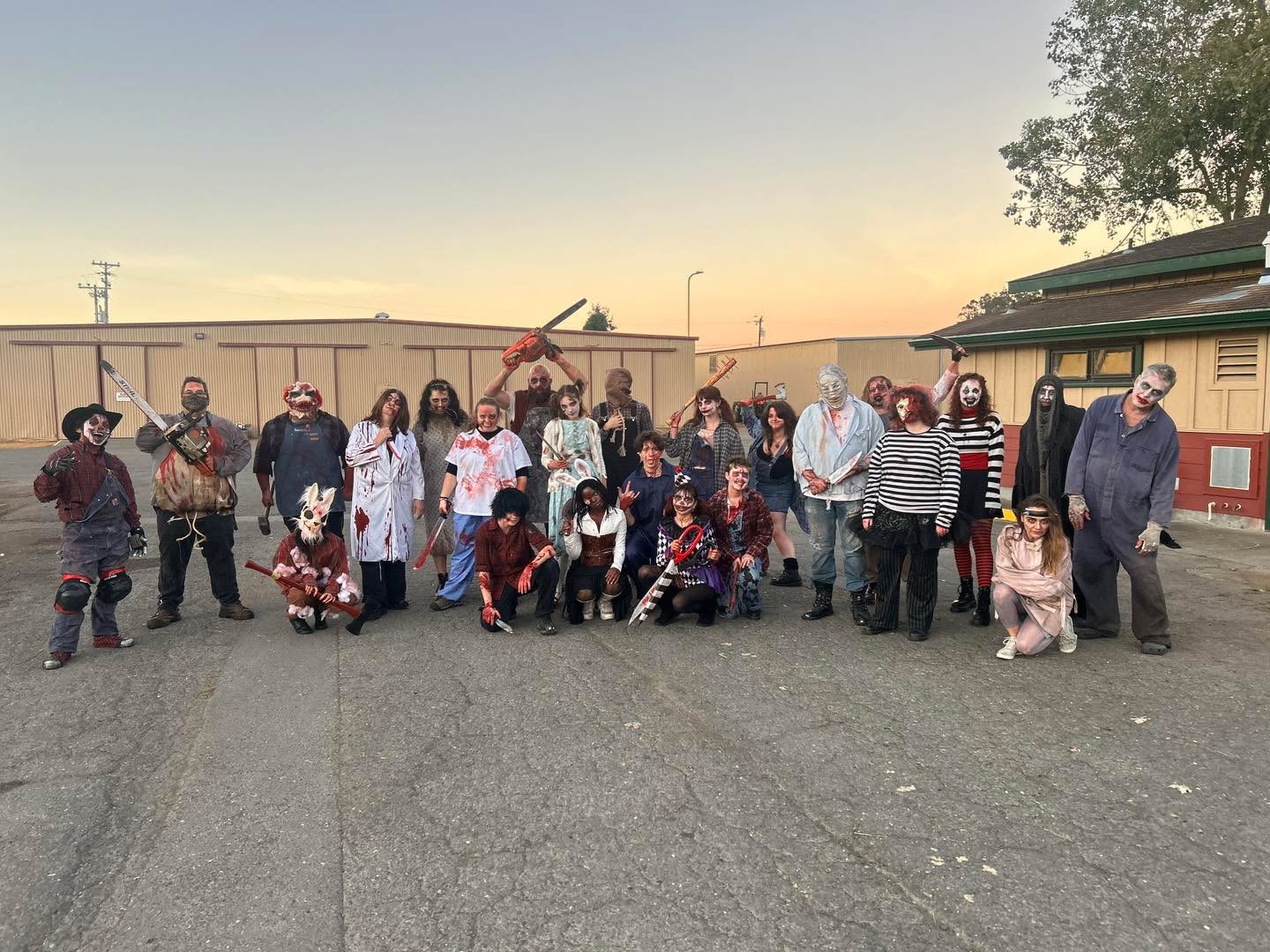 Last night was a movie… a horror movie 🍿
These monsters rocked it at the opening night of the Scaregrounds - let them terrify you this weekend by getting tickets at humboldthaunt.com 🫣
#localbusiness #frightdale #scaregrounds #visitferndale #ferndalecalifornia #humboldtcounty #visithumboldt #hauntlife #hauntedmaze #humboldt #ferndalefrightfullyfun #NorCalTravel #humboldtcountyfair #screamatorium #shoplocal #hauntedhouse #visitnorcal #griffinloch