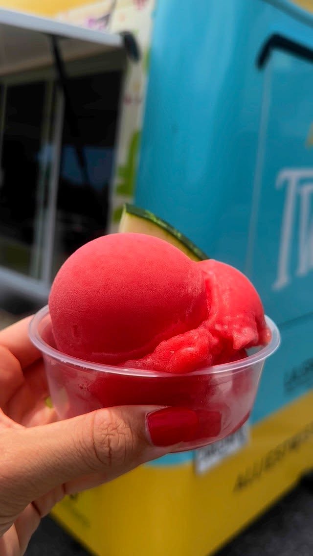 Refresh your taste buds with our WATERMELON ice 🍉🍉🍉🍉🍉 HANDMADE LOCALLY #twistedice #fairhope #baldwincounty #sweettreats #frozenfun #healthy #familyvibes #gulfcoast #dessert