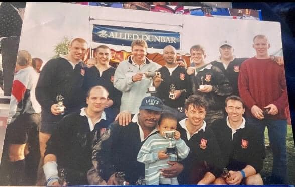 A long long time ago in a galaxy far far away (or so it seems) we were presented with our winners trophy by England’s Phil De Glanville. 1998 seems like C another country.