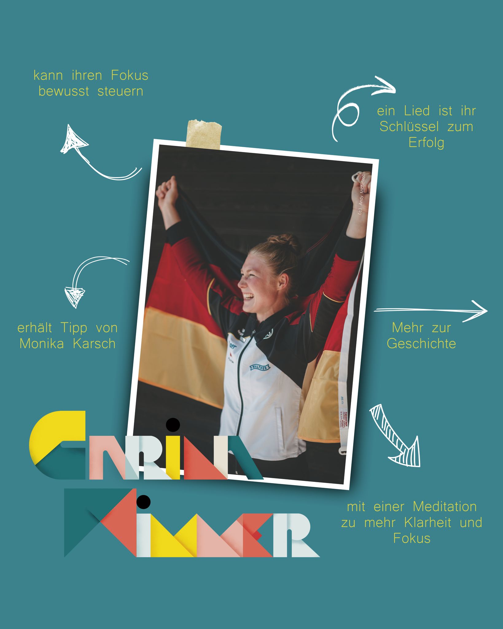 Musik ist ein wunderbares Werkzeug, um bei Konzentrationsroutinen zu helfen - und auch, um den Fokus bewusst zu lenken. Dies erfährt @cari_saluti bei der Europameisterschaft am eigenen Leib. Wie es dazu kam und warum ein Lied eine entscheidende Rolle spielte, erzählt sie in ihrer Geschichte. Lerne bewusst deinen Fokus zu unterscheiden und zu steuern, um im richtigen Moment den Fokus auf die entscheidenden Dinge zu lenken.
.
