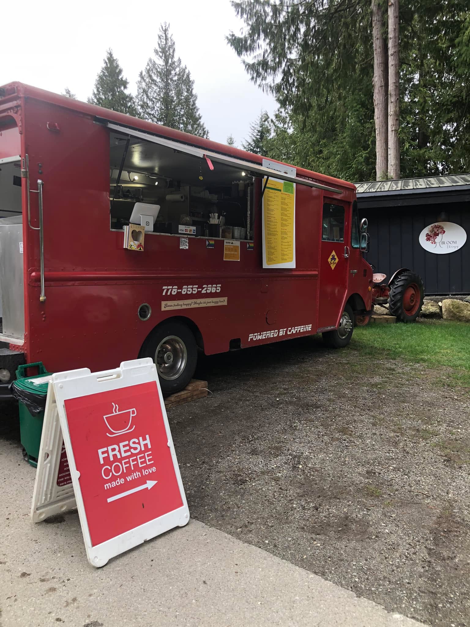 Springtime Garden Centre The Bean Buggy open till 3pm