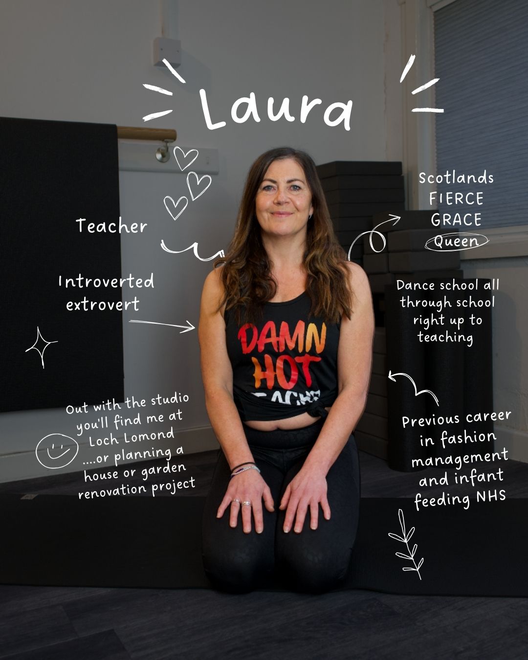 🔥 MEET LAURA 🔥
Known around here as Scotland’s Fierce Grace Queen, Laura brings serious strength, flow, and good vibes to the hot room 💛
From growing up in dance school to a full circle teaching journey, she’s all about movement, connection, and making you feel empowered on your mat.
An introverted extrovert (relatable 😂), Laura has a background in fashion management and infant feeding for the NHS — so yeah, she’s basically a powerhouse.
Outside the studio? You’ll find her wandering Loch Lomond or knee-deep in a renovation project (aka yoga for the house).
💬 Tried one of Laura’s classes? Let her know below! 👇
#DamnHotYoga #FeelTheHeat #HotYogaGlasgow #MeetTheInstructor #hotyogaglasgow #yogaflows #hotyogastudio #yogaforall #yoga #yogabliss #thesweatlife #glasgowyogagirl #yogainglasgow #sweatlife #hotyogalife #movingmeditation#glasgowyogateacher #glasgowyogastudio #hotpilatesteacher