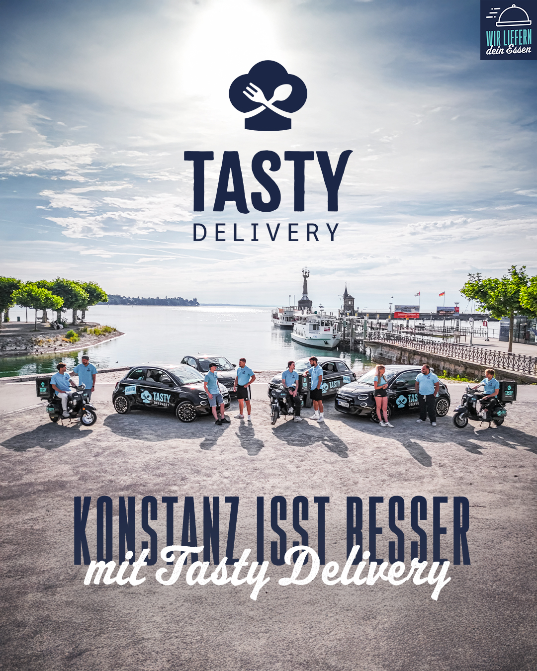 Konstanz isst besser – mit Tasty Delivery! 🍽📱
Entdecke die größte und beste Auswahl an Restaurants aus Konstanz – exklusiv in der App! Ob heiße Pizza oder EISkaltes Sommerglück – wir liefern’s direkt zu dir nach Hause!
Aus Konstanz. Für Konstanz. 🌅
Tasty Delivery ist mehr als ein Lieferdienst – wir sind Teil der Stadt:
✅ Eigene festangestellte Fahrer – geschult, zuverlässig & fair bezahlt
✅ Elektrische Wärmeboxen – dein Essen bleibt heiß
✅ Kühltaschen für Eis – perfekt gekühlt bis zur Haustür
✅ Schneller Support via WhatsApp – persönlich & direkt
Jetzt dein Lieblingsessen oder dein Lieblingseis bequem per App bestellen. Schnell, lokal, superlecker! 😋
Jetzt per App bestellen & den Sommer genießen!
www.tasty-delivery.de
#tastydelivery #tastykonstanz #bodensee #konstanz #lieferservice #lieferdienst #supportlocal