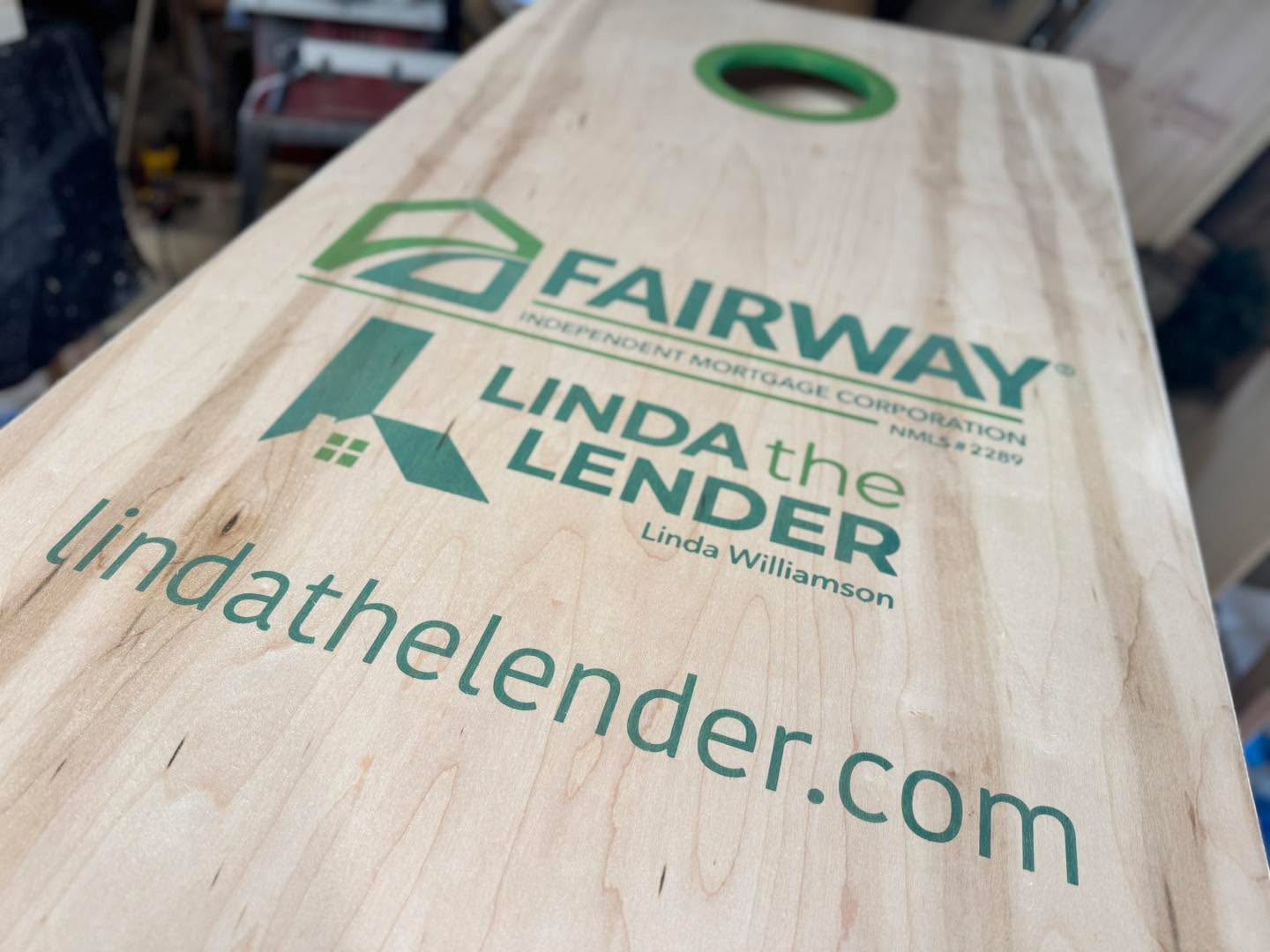 Couple more Paperfest Cornhole sponsor boards coming together!
Sign up to play at Paperfest.com/cornhole
fairwayindependentmortgagecorp