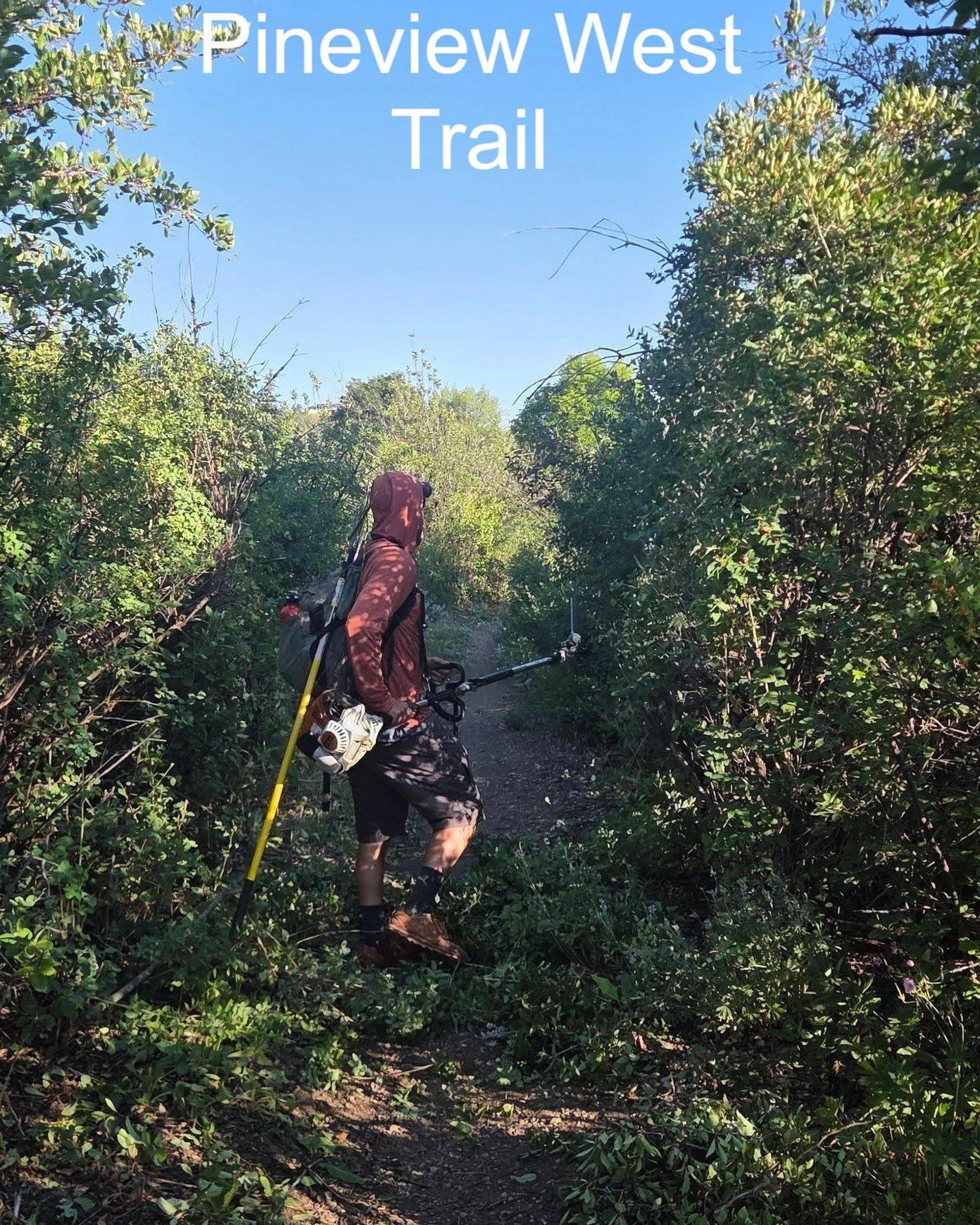 A long, hot, and hard day out on the trails — but totally worth it! ☀️💪
We kicked off the morning with awesome help from volunteers trimming the Pineview West Trail (North Arm) — getting it dialed for all of you and for our friends at the @edenepic and Skyline Mountain Marathon & 1/2 coming up soon. 🏃♀️🚵
Then it was on to Winter’s Grove along the Pineview Loop Pathway, which really needed some love — and got it! 🌿✨
We wrapped up the day tackling Cutler’s Twist (mid and bottom sections). It’s looking better than ever.
Huge thanks to everyone who showed up and made a difference. Trail work isn’t always glamorous, but it’s what keeps this place riding and running great. 🙌