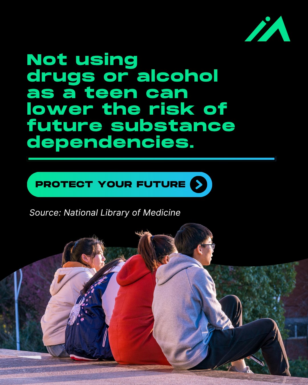 Know the risk of substance use.
What starts as 'just experimenting' can have lasting effects.
Substance use in teens can impact mental health, decision-making, and future goals. Avoiding these substances at a young age can lower the risk of future addictions.
Choose to protect your mind, your future, and your potential. You're stronger than you think.
Check out IChooseMyFuture.org to learn more
Source: https://pmc.ncbi.nlm.nih.gov/articles/PMC5771977/
#IChooseMyFuture #YouthSupport #HarmReduction #drugfree #protectyourfuture #protectyourhealth