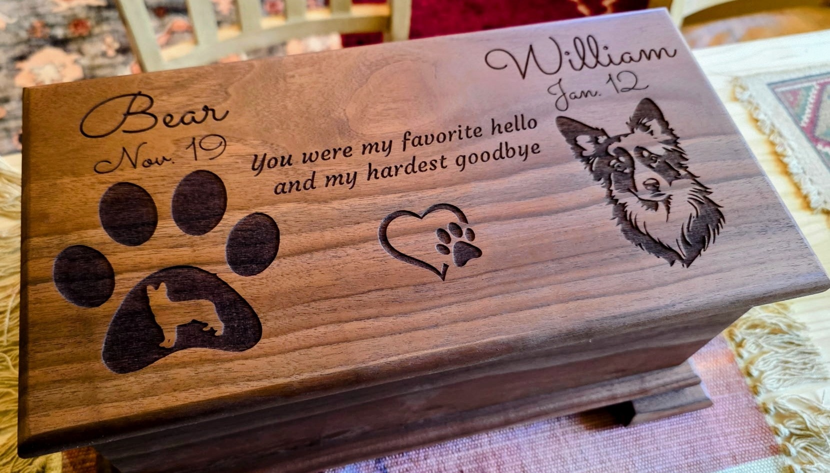 Their paw prints might be gone from your floors, but they're absolutely, forever etched on your heart.