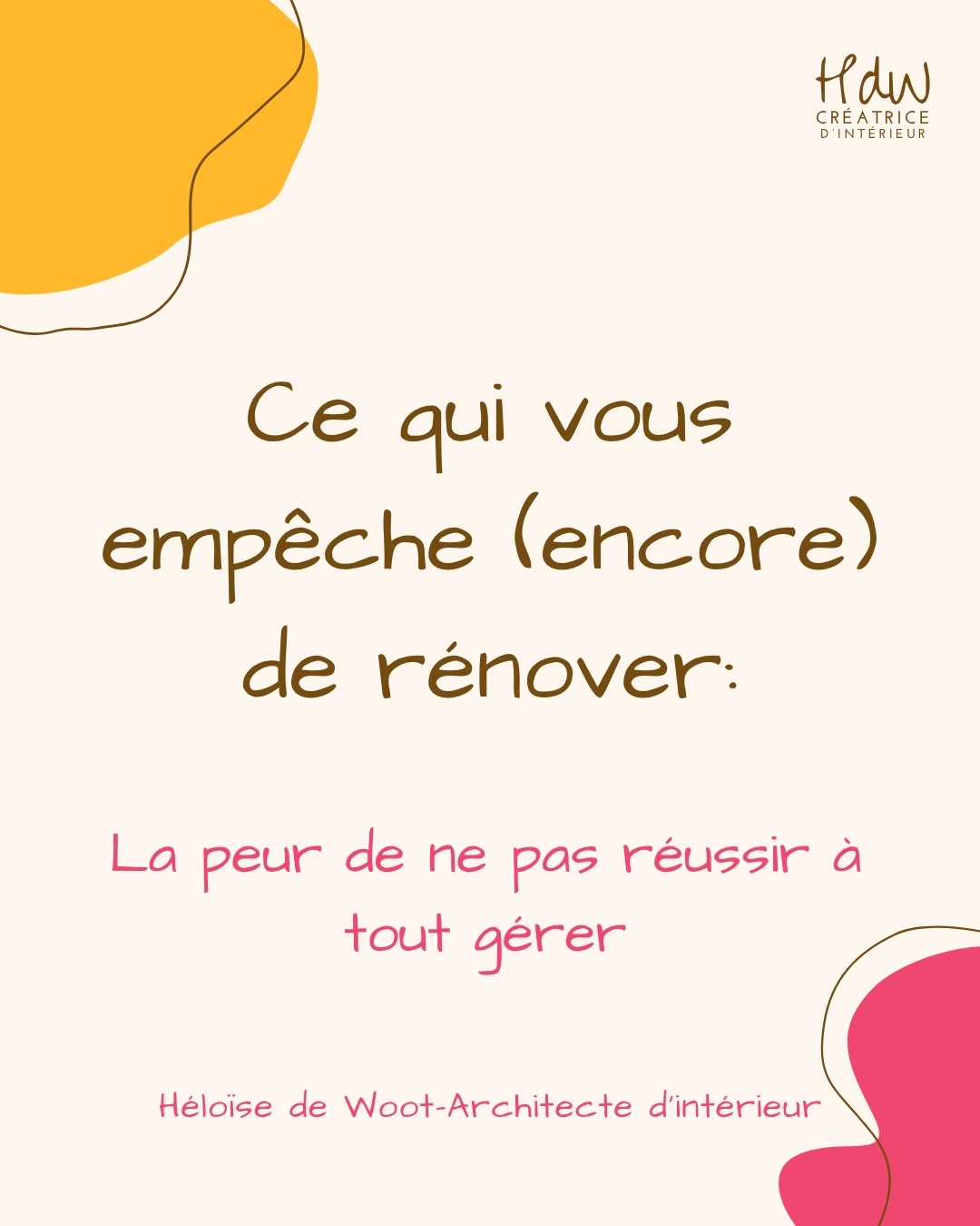 “Je n’ai ni le temps ni l’énergie pour tout ça…” ⏰
Entre les devis, les appels, les imprévus, les choix à faire…
Un chantier peut vite devenir une charge mentale énorme.🤯
Bonne nouvelle : je suis là pour vous l’enlever. 😊
✔ Je conçois votre projet
✔ Je planifie les étapes
✔ Je coordonne les travaux jusqu’à la livraison
👉 Vous restez informé·e sans être débordé·e.
#rénovationcléenmains #gestiondechantier #architectedinterieur #chantiersansstress #projetdeco #coordinationtravaux
