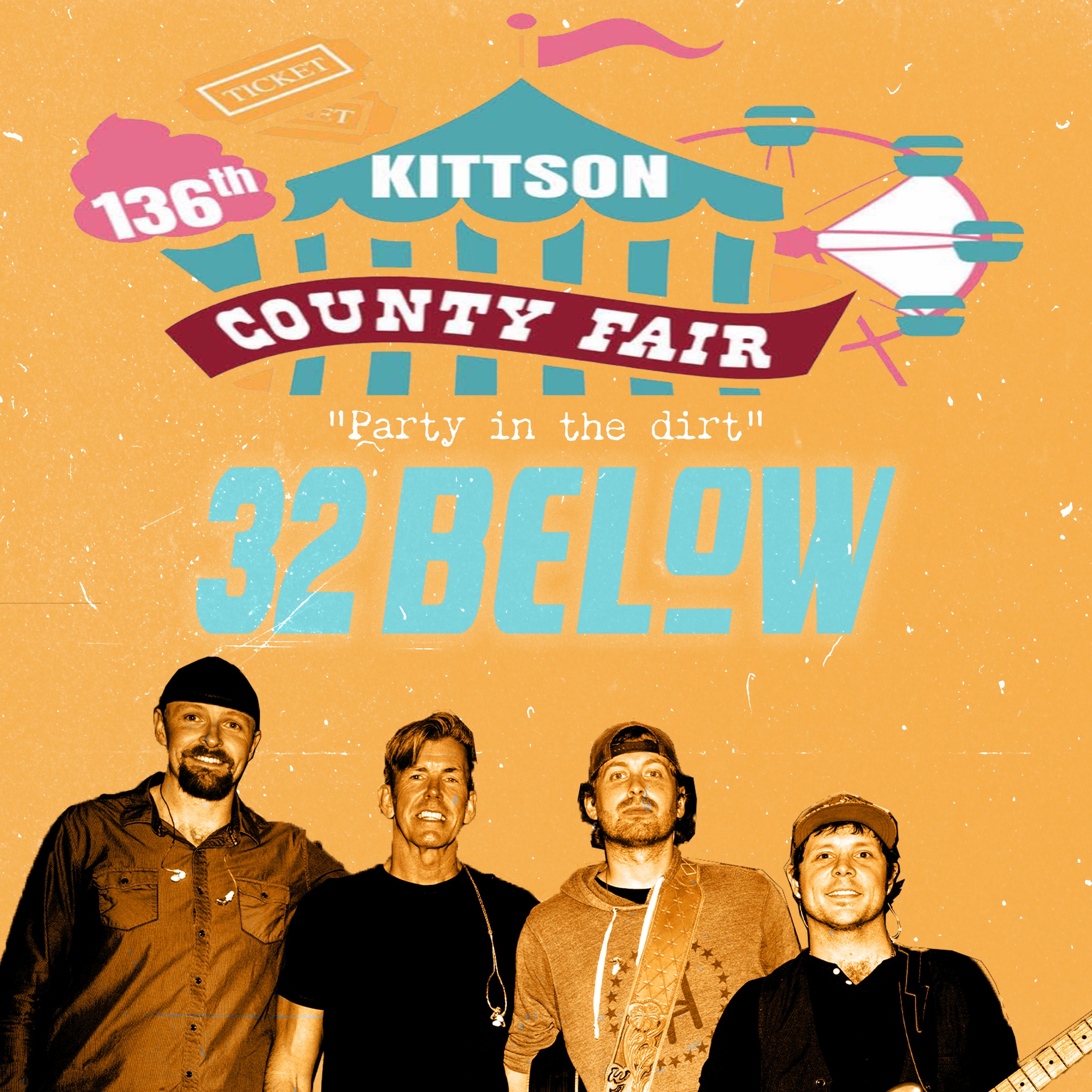 7.18.25 - Kittson County Fair - Hallock, MN. Let's "party in the dirt"! #kickthedustup #mn #32below #countyfair