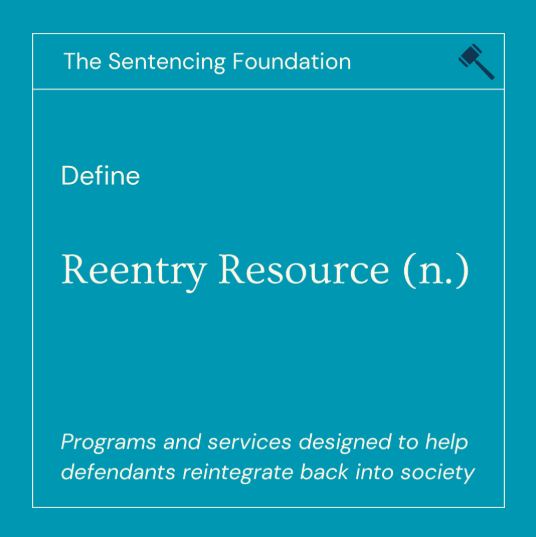 At TSF, we define reentry resources as those programs and services that help us further our goal of reintegrating ex-offenders into society and shaping them to become valuable community members. These resources include GED support, job training, and mental health services, amongst other things. Want to learn more about how we implement reentry resources into our program? Go to the link in bio! #criminal #justice #lawresource #restorativejustice #judges #sentencing #supervision #legalsupport #nonprofit #crimereduction #massincarceration #criminaljusticereform #reform #realchange #TheSentencingFoundation #TSF