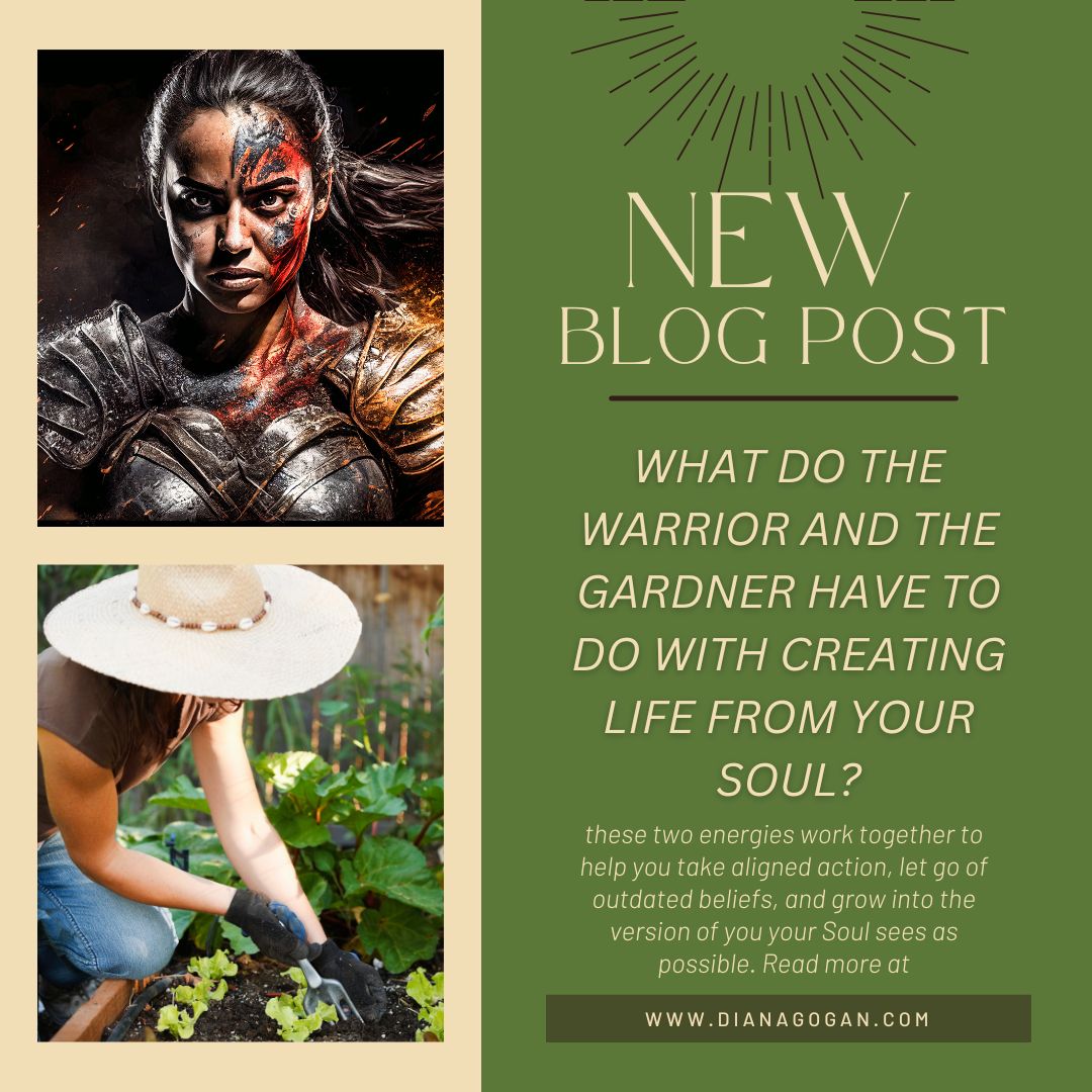Creating from Your Soul’s Truth asks you to be both Warrior and Gardener.
The warrior stands for what your Soul wants—even when it’s uncomfortable.
The gardener gently tends to your growth, clearing what no longer serves and nurturing what’s ready to bloom.
Together, they help you build a life that reflects your Soul’s deepest truth.
In my latest blog, I share how these two energies work together to help you take aligned action, let go of outdated beliefs, and grow into the version of you your Soul sees as possible.
“To create from your soul you must be willing to risk losing who you are now…”
Read the blog + get your Soul Alignment resources: https://www.dianagogan.com/post/the-courage-to-create
Ready to embody your warrior and nurture your inner gardener?Book a private coaching session and begin creating from your soul’s truth today.
#TheSoulsJourney #CreateFromWithin #SoulAlignedLiving #CourageToCreate #WarriorAndGardener #DianaGoganCoaching #EquineAssistedCoaching #SpiritualCoaching