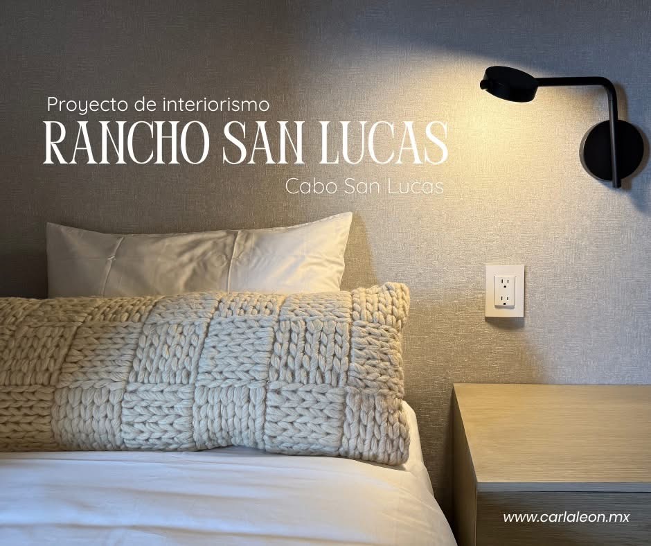 ¡Habitaciones! ✨
Proyecto de Interiorismo.
Se diseñó y fabricó litera sobre diseño, de acuerdo a los requerimientos del cliente. Cama de la habitación principal fabricada justo al espacio, tapizado con tela anti manchas para mayor durabilidad. Un equilibrio perfecto entre estética, confort y practicidad.
Espacios diseñados para disfrutar. Este proyecto en Cabo San Lucas combina tonos neutros, texturas naturales y materiales cuidadosamente seleccionados para crear un ambiente elegante y relajado.
Nosotros podemos ayudarte a diseñar y amueblar tu espacio!
proyectos@carlaleon.mx