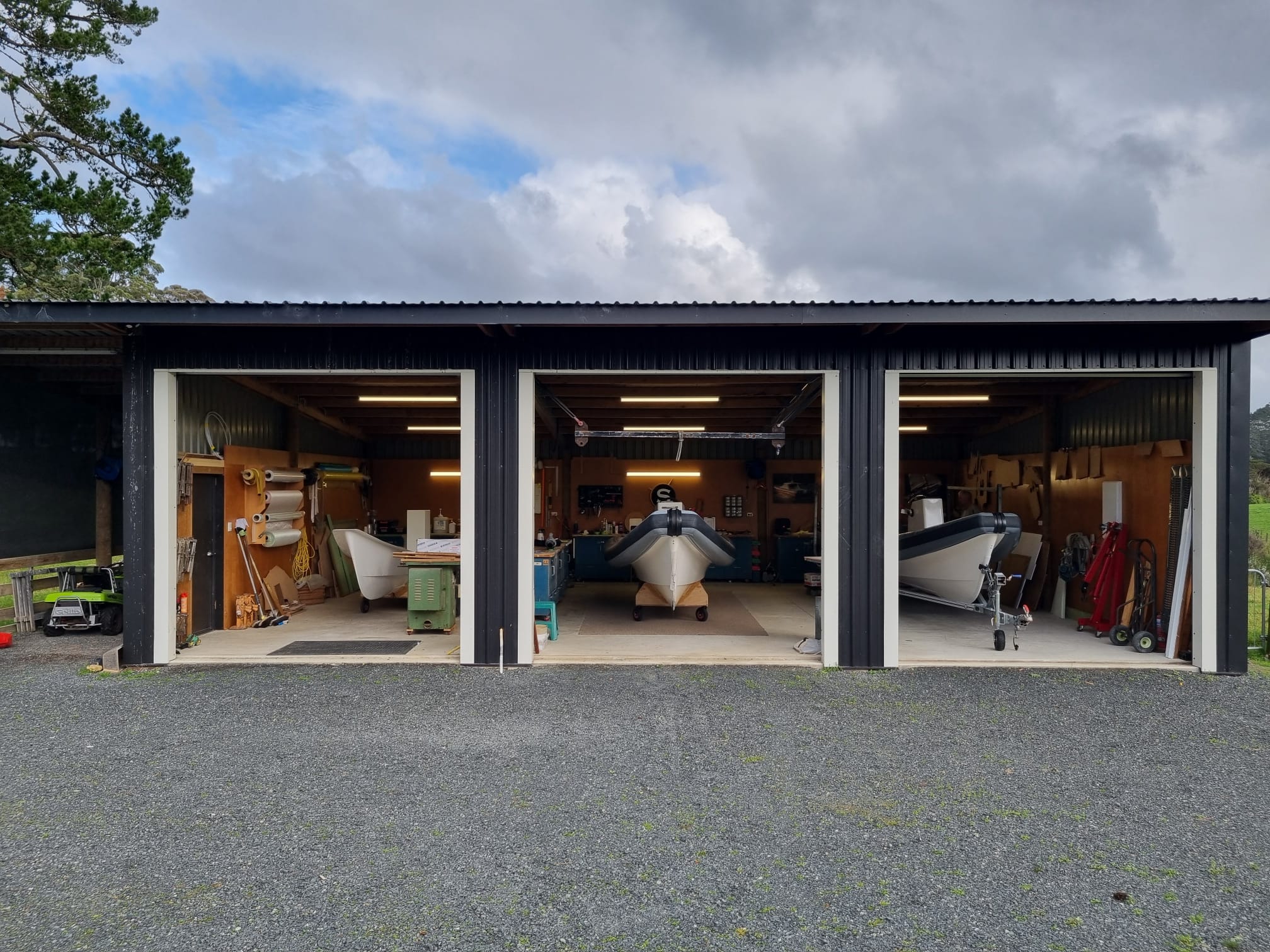 Winter in New Zealand can be a wet and soggy affair... but it certainly makes us appreciate the sun when it appears on a day like today....
Our sheds are full of activity with new boats for Kiwi and overseas owners on the go and a couple of well loved boats coming home for a winter tidy up.
One of the great advantages of the design and layout of a Salthouse Coach Boat, is how easy they are to maintain and upgrade. Low fuss details make maintenance a simple process and as our design technology develops, we can install the latest upgrades.
Yachting New Zealand have been using the Salty 6.2mtrs for their high performance coaching since 2018. Thats over 1,700 hours of use on YNZ's Salty #1 currently in our shed.
We figure she's earnt herself a spruce up.
This boat will be upgraded with ...
💥The latest water ballast system giving 170kg of ballast for high speeds and heavy sea conditions
💥A new console to provide 2 large lockers, USB charger ports and an additional crew seat forward.
💥New Seadek floors that will freshen up the coaches comfort underfoot.
Throw in a lick of paint, some tube maintenance and she'll be looking as good as new in a few weeks time, ready for another 7 years of hard work ahead.... 🤩💪👌
@yachting_new_zealand
@seadek
#coachboats
#coachboatupgrades
#follow
