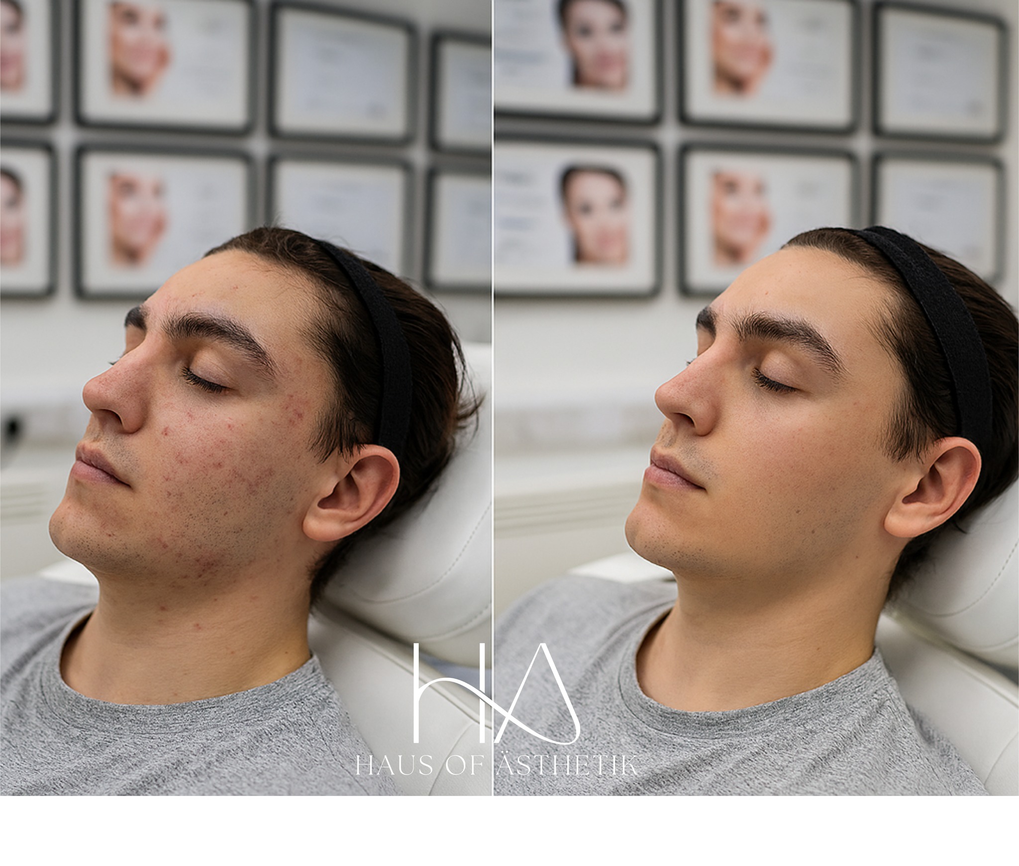 Blemiskin Chemical Peel
Skin clarity is restored, without the need for filters or fuss.
Our client (aged 19) attended for his first Mesoestetic Blemiskin Peel to target breakouts, uneven texture, and post-acne marks. Two weeks later, his results speak for themselves: calmer, clearer skin with a refined, natural finish. 🌿
21st July:
📸 Left = Before | Right = Post-Peel
This advanced resurfacing treatment is expertly formulated to address:
✔️ Acne-prone or congested skin
✔️ Post-inflammatory pigmentation
✔️ Enlarged pores & texture irregularity
✔️ Oily, reactive complexions
Powered by a professional blend of salicylic and mandelic acid, Blemiskin targets the cause of congestion without damaging healthy skin — ideal for younger clients with reactive or breakout-prone skin.
💡 Worried about peeling? This peel works below the surface. Most clients notice a more precise, smoother finish, with no visible shedding or downtime.
✨ Purifying. Balancing. Mesoestetic science is delivered by medical professionals.
Book a consultation and eliminate the guesswork from skin health.
📍 Located in the heart of Bakewell
📞 01629 385318
📩 DM us to book or visit www.HausOfAsthetik.com
📸 Patient consented to clinical images being used for business promotion.
#HausOfAsthetik #BlemiskinPeel #MesoesteticUK #AcneTreatment #MaleSkinConfidence #AdvancedSkinCare #ChemicalPeelsThatWork #BakewellClinic #SaveFaceRegistered #CQCAlignedCare #SkinRenewal #RealSkinRealResults #AestheticClinicUK