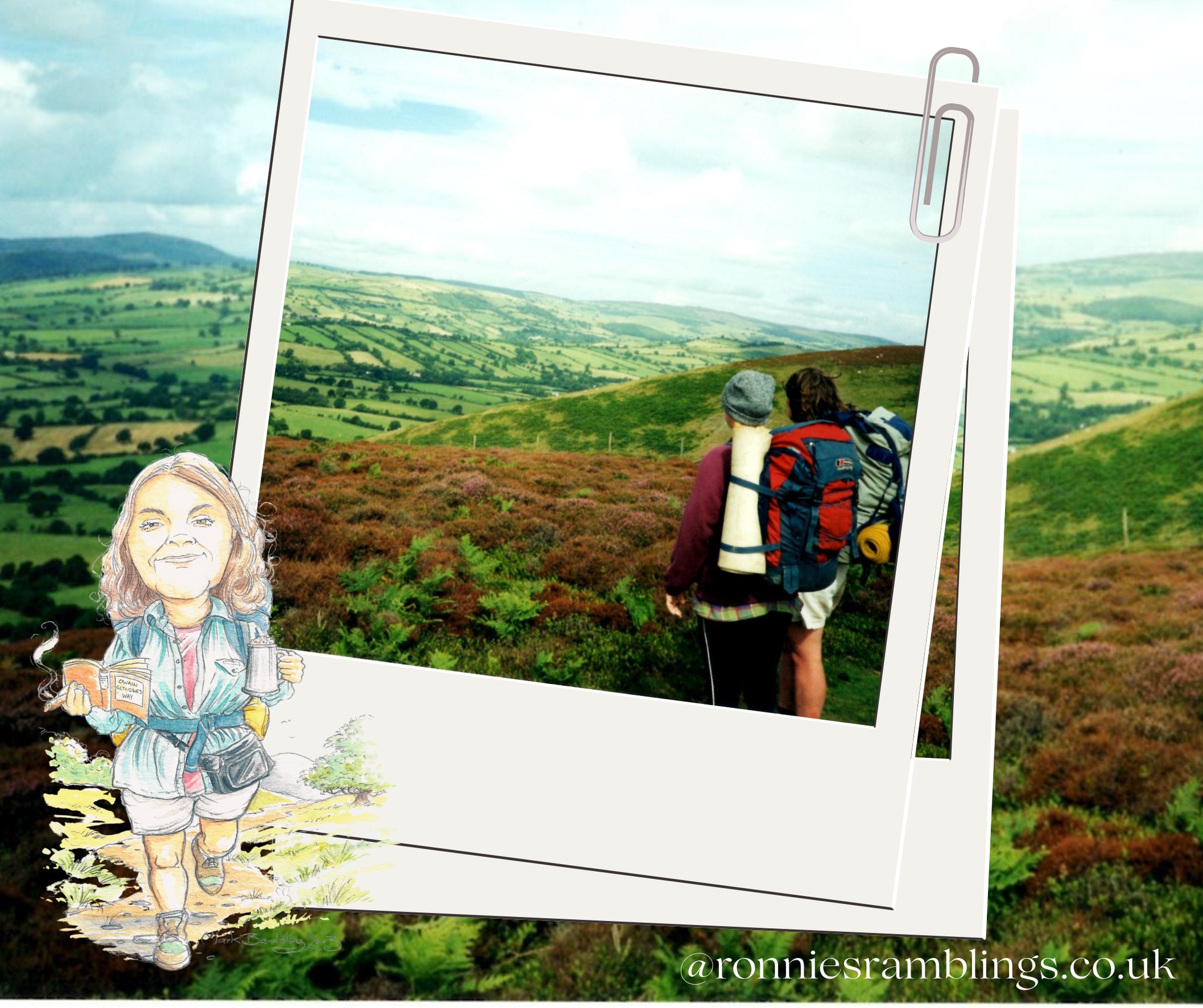 This week we share with you a new series about Ronnie’s adventure along the Jack Mytton’s Way, a trail that winds through Shropshire’s peaceful countryside.
It’s the only long-distance trail I joined my parents on, and I also wrote a short piece about it. I hope to weave my memories into Ronnie’s reflections to bring this journey to life. This first part gives a brief insight into who Jack Mytton was, followed by the first day of our adventure! Link in bio! #jackmyttonsway #longdistancetrail #southshropshire #raysfarm #chelmarshreservior #browncleehill #ronniesramblings #ronniesadventures