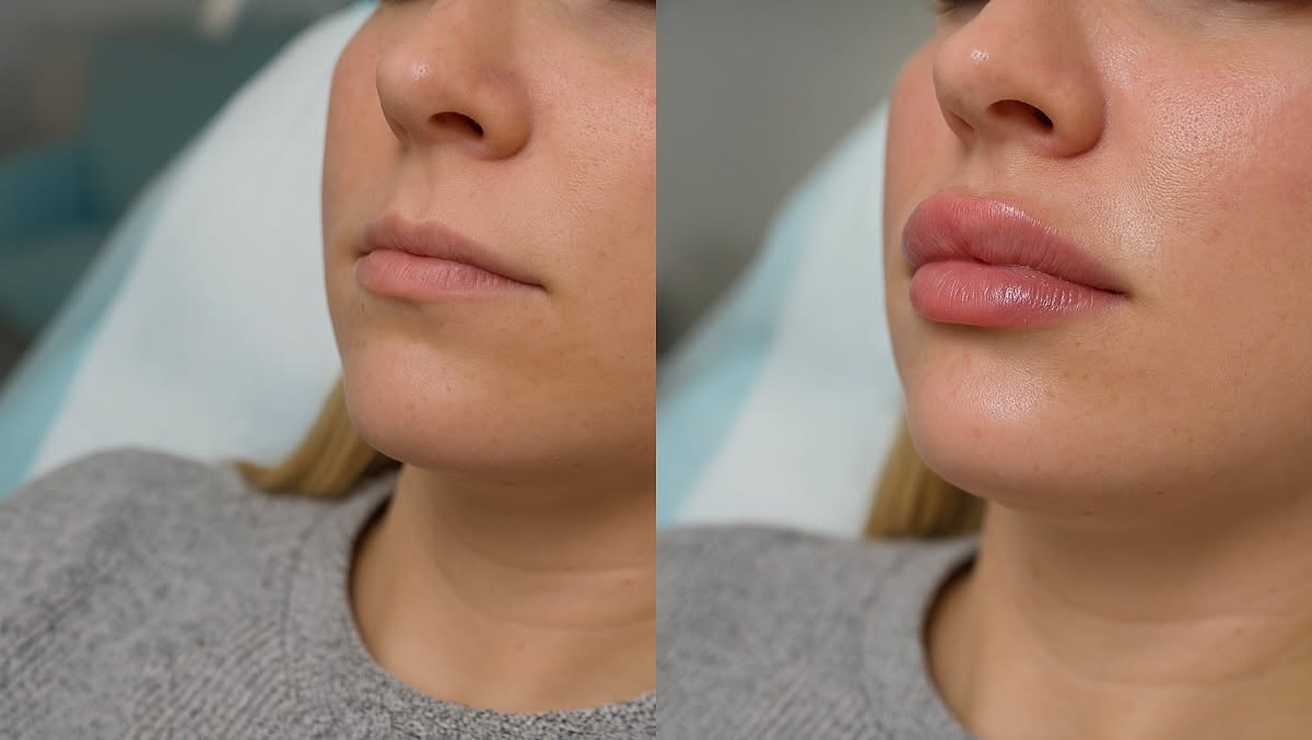 Refined Lip Enhancement with Teoxane RHA Kiss
This lovely client visited us to enhance the balance and volume of her lips, particularly the upper lip which she felt lacked definition. Using 1ml of Teoxane RHA Kiss, we created a naturally fuller shape, enhanced her Cupid’s bow, and gently hydrated the lips, all while maintaining soft proportions and movement.
📌 Product: Teoxane RHA® Kiss
📌 Technique: Precision needle work focused on vermillion border and central body of the lip
📌 Goal: Define and volumise the upper lip, restore proportion, and subtly hydrate, no overfilling
💉 Results are immediate and beautifully refined, delivering shape, symmetry, and confidence without compromising natural expression.
All treatments are performed following full consultation, facial mapping, and tailored planning by advanced medical professionals.
🗓️ Tuesday 22nd July
📸 Left = Before | Right = Immediately After
📍 Located in the heart of Bakewell
📞 01629 385318
📩 DM us to book or visit www.HausOfAsthetik.com
📸 Patient consented to images being shared for business promotion.
Thinking about lip enhancement? We offer bespoke lip treatments that enhance your features without changing your identity.
#LipFiller #TeoxaneKiss #NaturalLips #LipAugmentation #SubtleEnhancement #RHACollection #LipRejuvenation #HausOfAesthetik #BakewellClinic #AdvancedInjectables #HydratedLips #LipHarmony #FacialAesthetics