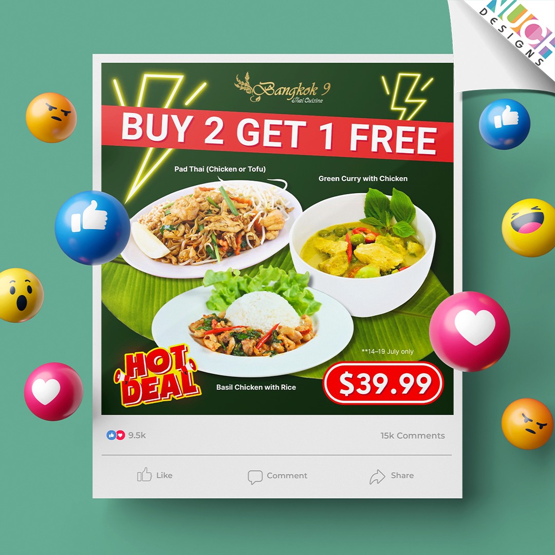 🩵 รวมผลงาน Social Media Content จากลูกค้าบางส่วนของเรา! พร้อมโปรโมชั่นสุดพิเศษ เเพ็กเกจเริ่มต้นจากราคาปกติ $120/เดือน เหลือเพียง $95/เดือน เท่านั้น!!!! สามารถติดต่อขอรายละเอียดเพื่อรับโปรโมชั่นได้เลยนะคะ
❤️ บริการดูแล Social Media
ดูแลคอนเทนท์แบบครบวงจร ทั้งคิดแคปชั่น ภาพ และกราฟิก พร้อมวางแพลนในการโพส ด้วยการโพสต์อย่างสม่ำเสมอ ช่วยเพิ่มยอด Engagemant หมดปัญหาสำหรับคุณลูกค้าที่ไม่มีเวลาดูแล คิดคอนเทนท์ไม่ออกค่ะ
💛 ดูผลงาน คลิก https://www.nuchdesigns.com/social-portfolios
🩷 เเพ็กเกจอื่นๆเพิ่มเติมติดต่อทาง INBOX ได้เลยนะคะ
💚 Nuch.Designs รับออกแบบเว็บไซต์ ออกแบบเมนูร้านอาหาร ออกแบบโลโก้ และงานกราฟิกทุกชนิด
💜 สนใจติดต่อสอบถามโดยตรงได้ที่
Contact: 214-663-1239
Line ID: @nuchdesigns
Email: info@nuchdesigns.com
Website: www.nuchdesigns.com
#ร้านอาหารไทยในอเมริกา #นุชดีไซน์ #nuchdesigns #ออกแบบเว็บไซต์ร้านอาหารไทยในอเมริกา #เว็บร้านอาหารไทยในอเมริกา #เว็บไซต์ร้านอาหารไทย #ออกแบบเมนูร้านอาหาร #ออกแบบเว็บร้านอาหาร #เมนูเครื่องดื่ม #SocialMedia #รับดูเเละSocialMedia #รับดูเเละSocialMediaสำหรับคนไทยในอเมริกา