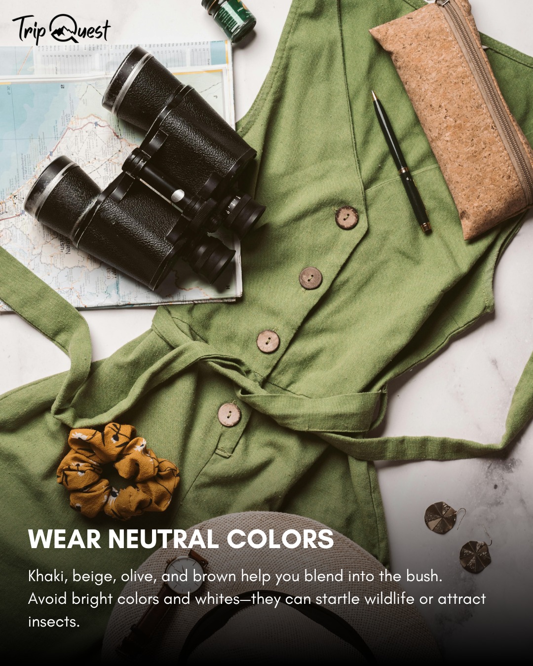 Blending in is key.
On safari, you’re a guest in the wild—neutral tones help you observe without disturbing.
Would you wear safari beige or olive green?
#ExploreArusha #TripQuest #wildAfrica #safariadventure #africatravel #africatour #KenyaSafari #NgorongoroSafari #WildlifeAdventures #TanzaniaTravel