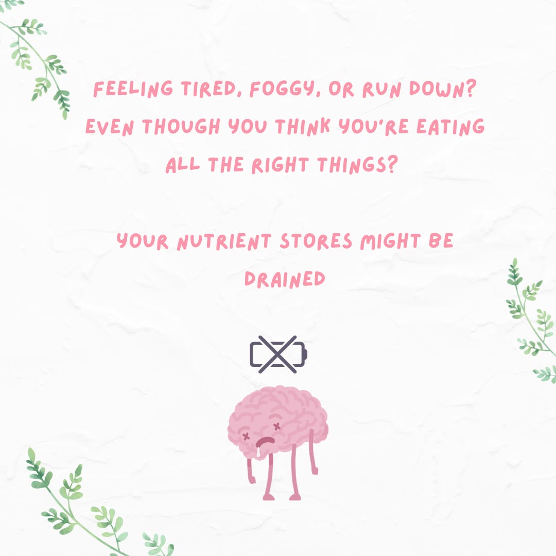 Fatigue that just won’t budge? 😴
Let’s dig a little deeper!
Ongoing stress, hormonal changes, under-eating, overtraining, poor sleep, and medications (like the pill or thyroxine) can all increase your body's demand for certain nutrients, while also making it harder for you to absorb and use them properly.
Some of the most commonly depleted include:
💥 Magnesium - helps calm the nervous system + support sleep
⚡ B Vitamins - essential for energy, mental clarity, hormone balance
🛡 Vitamin C - supports adrenal function + immunity
🧠 Zinc - important for thyroid, mood, and immune health
When these are running low, it can feel like no amount of rest or healthy eating is helping. That’s because your body may be under-fuelled or under-supported at a cellular level and needs an extra boost!
✨ The fix? More than just rest. You need to replenish what’s being depleted through nourishing food and (when needed) targeted supplementation.
💬 Want help figuring out where your body might be falling short?
DM me or book a consult via the link in my bio - I’ll help you connect the dots and rebuild your energy from the inside out.
- CK 🍏💪
#nutrientsmatter #energyboost #fatiguesupport #foodismedicine #clinicalnutritionist #nutrientboost #nourishyourbody