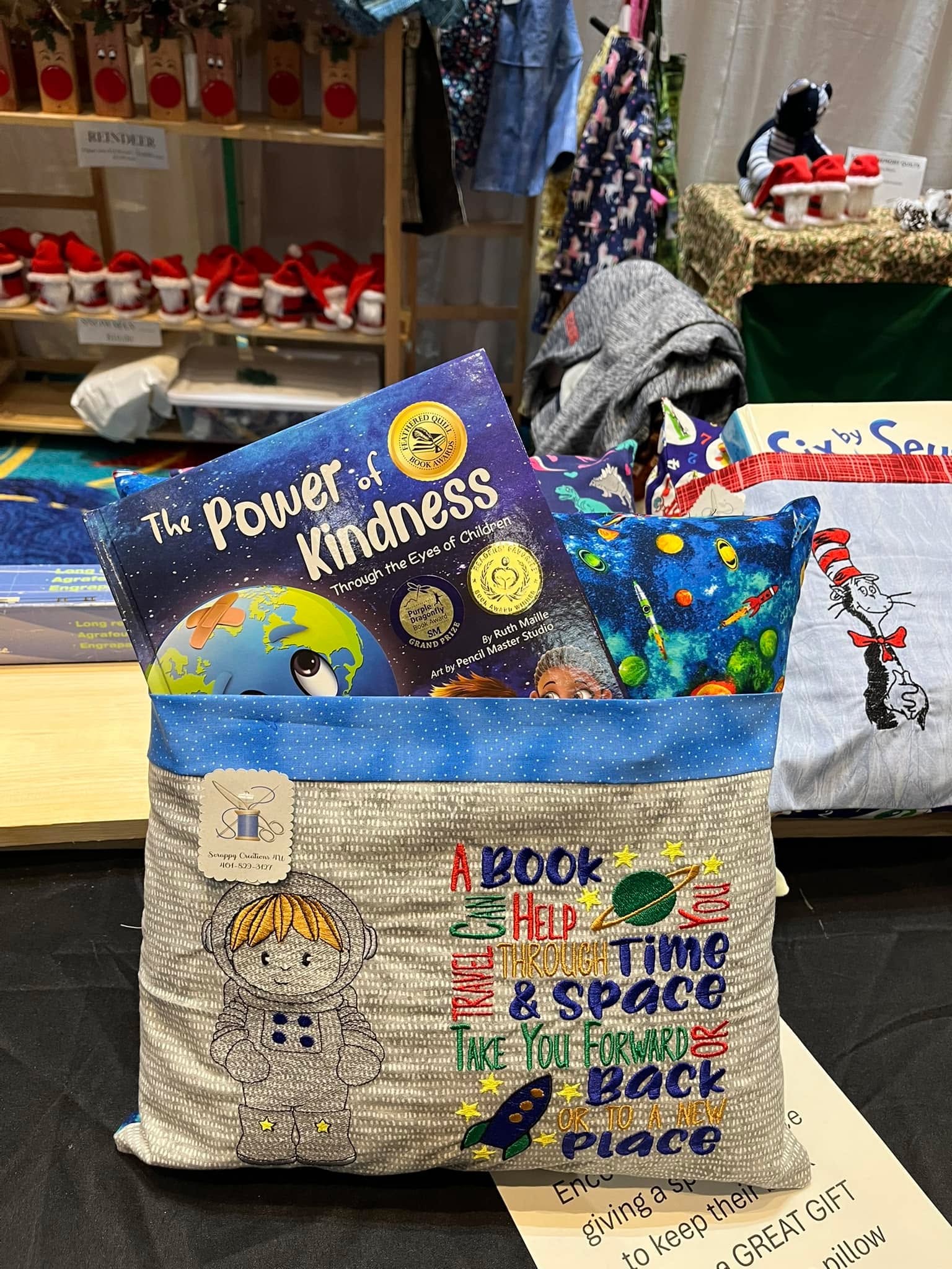 📣 **Last Day Alert, Ocean State!** 🌊
Join us today at the **Ocean State Craft Fair** at **Bally’s Casino** in Lincoln, Rhode Island! 🎉 We’re here from **10 AM to 4 PM**, so don’t miss your chance to visit us on the final day!
📚 **Stop by Booth 31** to discover Tje Power of award-winning children’s books that inspire creativity and teach essential character traits! From kindness to resilience, these books are perfect for nurturing young minds.
Plus, swing by **Booth 17** to grab an adorable pillow that’s perfect for storing your new favorite book! 🛍️
**Come say hi, support local creators, and find some amazing gifts for everyone on your list!** We can’t wait to see you there!
❤️#OceanStateCraftFair #RiteAid #ShopLocal #AwardWinningBooks #CharacterTraits #BooksAndMore #orbitkindnesschallenge #orbitplush #shoplocalri