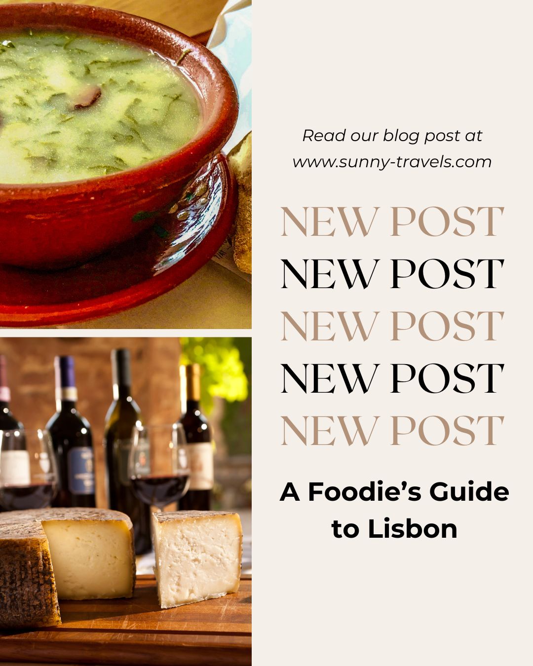 🍽️ Calling all food lovers! ✨
Ready to eat your way through Lisbon? From the creamy pastéis de nata to the freshest seafood, discover the must-try dishes and the best local spots to find them.
Dive into our Foodie’s Guide to Lisbon and start planning the tastiest part of your trip!
👉 Read the full guide at https://www.sunny-travels.com/post/a-foodie-s-guide-to-lisbon-must-try-dishes-and-where-to-find-them