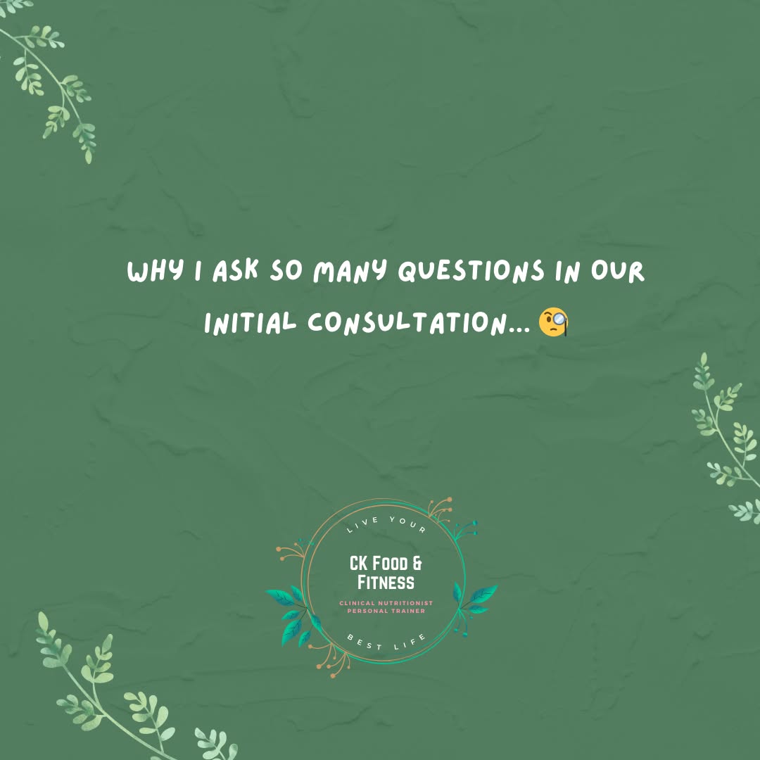 Ever felt like your nutrition consult touches on more than just food?
That’s because it does and for a good reason.
Your body works as a whole, not in separate parts and it goes way beyond what's on your plate 🥗
I’m also looking at:
- Sleep quality
- Digestive Issues
- Hormonal Health
- Energy Levels
- Stress levels
✨ With a full understanding of your body, we can design effective, long-term strategies, complete with personalised nutrition and supplementation recommendations made to fit your individual needs.
💛 Head to the link in my bio to book your appointment
📞 Free 15 minute discovery calls also available
- CK 🍏💪
#clinicalnutritionist #holistichealth #rootcauseapproach #youdeservetofeelgood #healthiswealth #educationispower #personalisednutrition