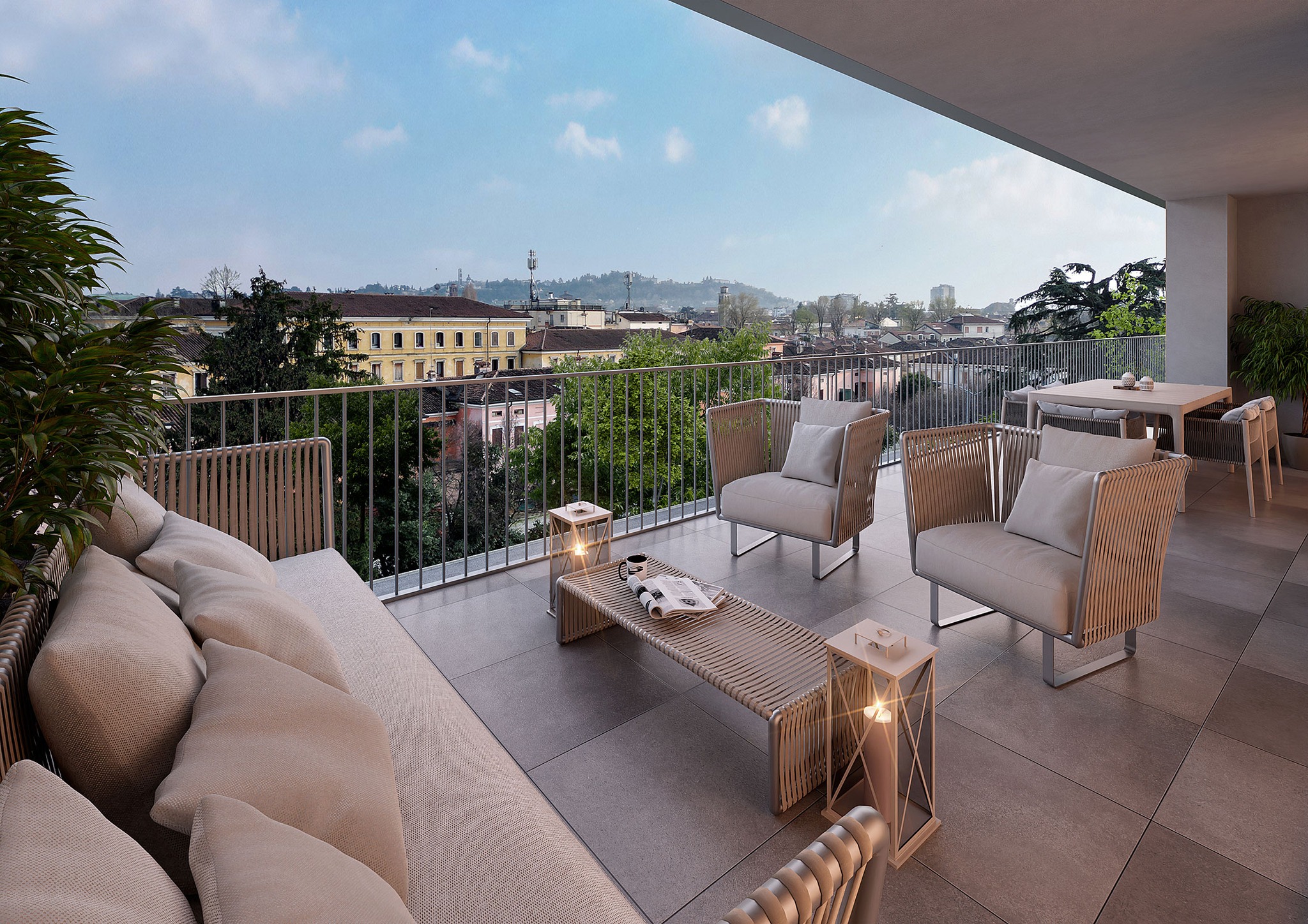 Un rendering 3D che mostra una terrazza con vista panoramica sulla bellissima città di Vicenza.
Un'immagine può fare la differenza nel vendere un immobile, catturando l'attenzione dei potenziali acquirenti e trasmettendo emozioni.
Residenze Manzoni – Costruzioni Dalla Verde srl
Progetto: Asa Studio Albanese
#rendering3d #vicenza #immobiliare #architettura #realestate #visualizzazione3d #venditaimmobili