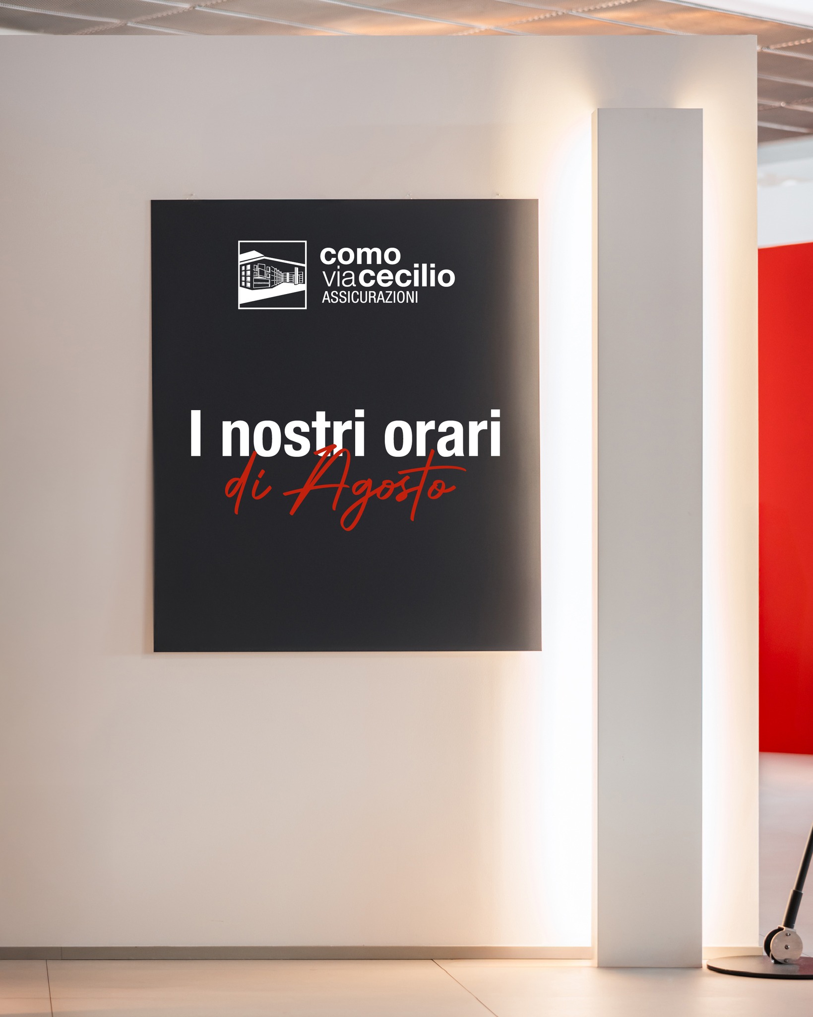 Ecco gli orari del mese di agosto per l’Agenzia Generale e la nostra Subagenzia 🌞🕶
#generalicomoviacecilio #generalicomo #assicurazioni #partnerdivita #PiùDiUnLavoro