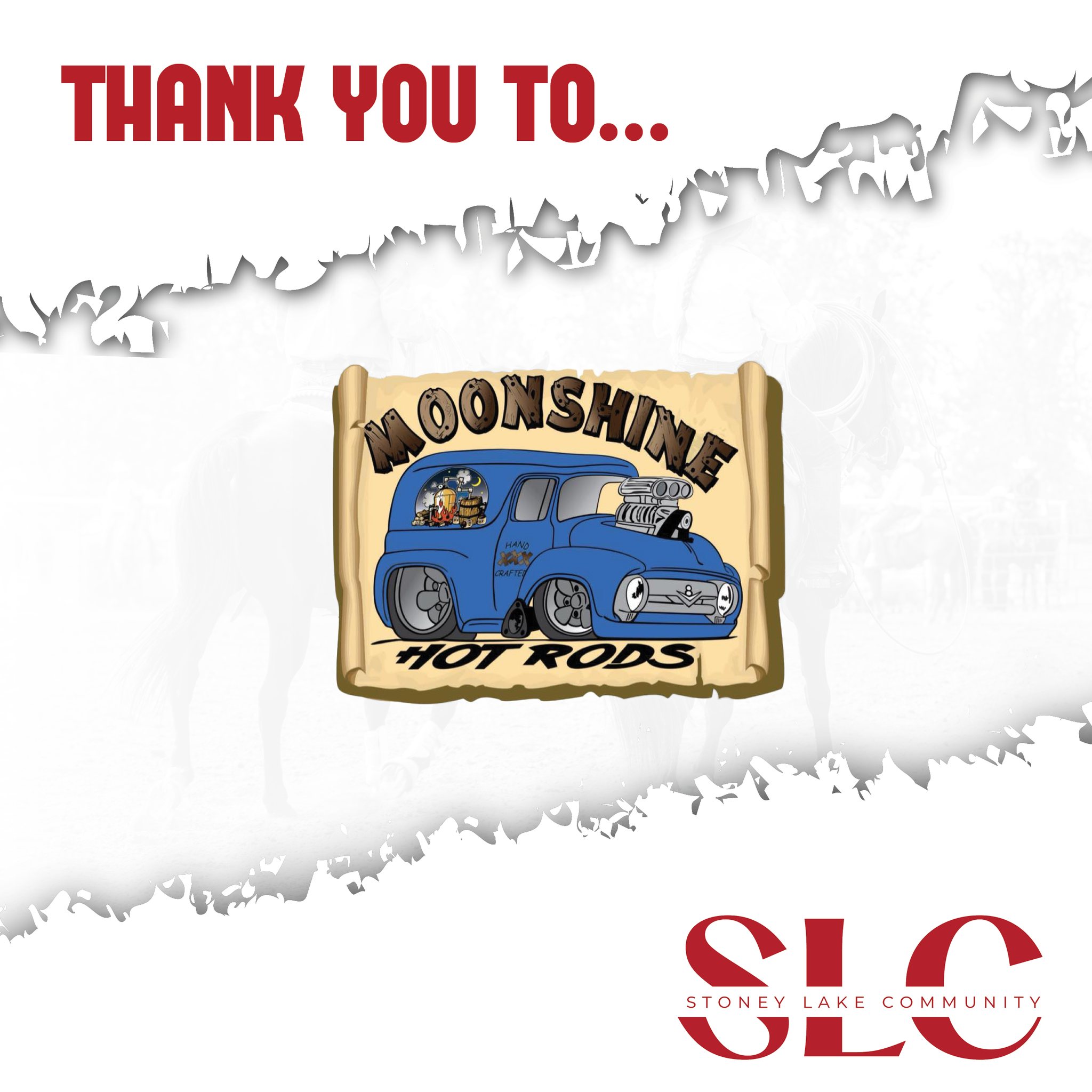 🏁🔥 Thank You, Moonshine Hotrods! 🔥🏁
A huge thank-you to Moonshine Hotrods in Elk Point for supporting the 2025 Stoney Lake Rodeo as a proud sponsor!
From classic builds to custom rides, Moonshine Hotrods brings horsepower and passion to everything they do — and we’re so grateful they chose to put that same drive behind our community rodeo.
💪 Local businesses like Moonshine make events like ours possible. Be sure to check them out and support the shops that support us!
Thanks for riding with us this year!