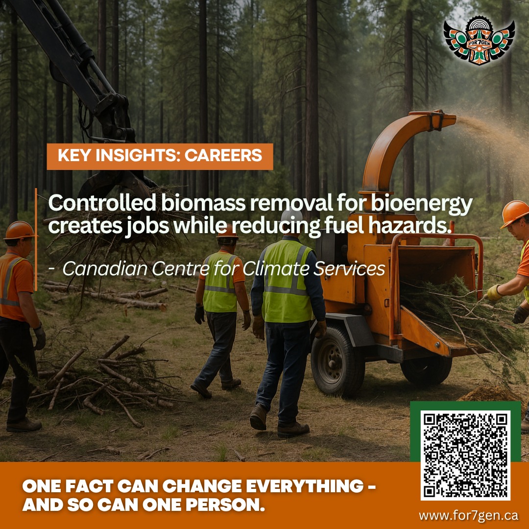 🌱 One Fact Can Change Everything – And So Can One Person.
🔍 Did you know?
Controlled biomass removal for bioenergy creates jobs while reducing fuel hazards.
📊 Source: Canadian Centre for Climate Services
Want to learn more or share your voice?
👉 Visit https://itotem.trustedinsights.io/team/itotem-app-team/for7gen-micro-survey-campaign or scan the QR code in the post!
#For7Gen #Bioenergy #CleanEnergy #Renewables #YouthForChange #ClimateAction #EnergyTransition #OneFactCanChangeEverything