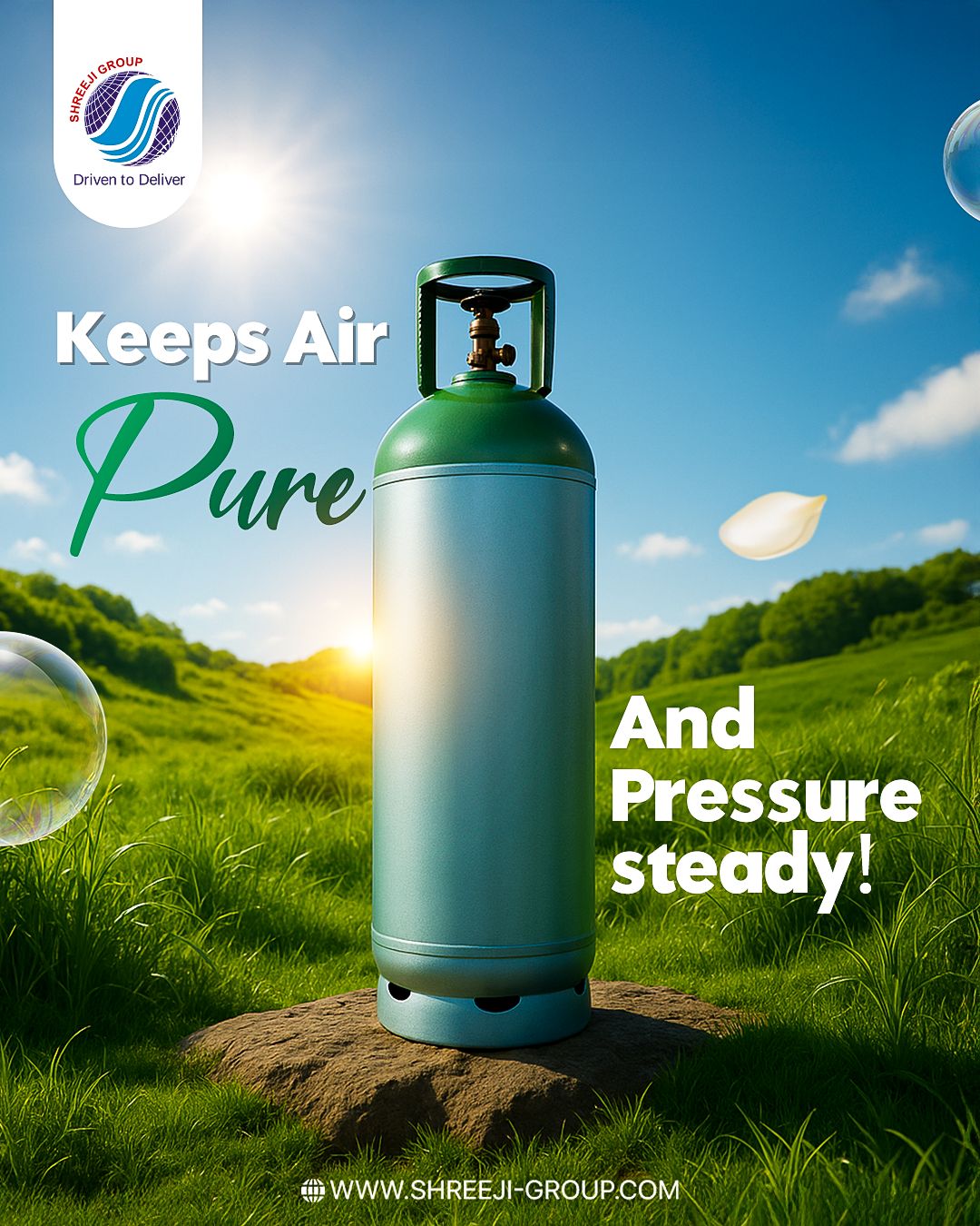 Fresh air and steady pressure make every environment safer. Shreeji Group’s gas solutions ensure clean flow and reliable control, built for industries that care about safety and purity.
- - - - -
Website: www.shreeji-group.com
Mobile: +91 9719912323
Email: marketing@shreeji-group.com
- - - - -
#ShreejiGroup #CleanAirTech #SafeSolutions #PressureControl #IndustrialGas