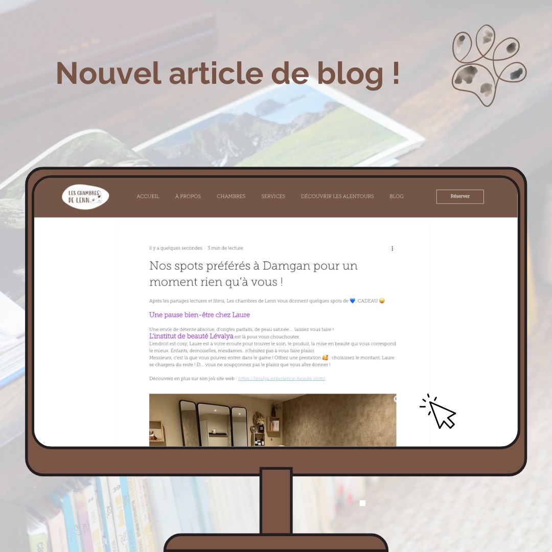 Découvrez notre dernier article de blog !
On vous parle de nos adresses coups de coeur à Damgan et ses alentours 💛
Lien de l'article 👉🏼 https://www.leschambresdelenn.com/blog
Découvrez un nouvel article chaque mois sur notre site web 😺
➡️ Pour réserver un séjour 📩 : leschambresdelenn@gmail.com ou par téléphone 📞 : 06 84 83 28 26
#bretagne #damgan #morbihan #chambresdhotes #summer #ete2025
💙 @lebistrotdelamerpenerf @aleausuzette @le_gout_the_damgan @institut_levalya