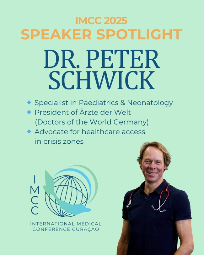 Speaker Spotlight: Dr. Peter Schwick
With over 25 years of experience in pediatrics and neonatology, Dr. Peter Schwick combines medical excellence with deep humanitarian commitment.
As President of Ärzte der Welt (Doctors of the World Germany), he leads efforts to provide care for vulnerable populations — from children without insurance in Munich to families displaced by war across the globe.
Through his work in crisis zones, refugee camps, and underserved communities, Dr. Schwick brings powerful insights into the urgent need for equity, advocacy, and mental health support in pediatric care.
His work bridges clinic and crisis — delivering care where it’s needed most.
📍 Hear from him in person at IMCC Curaçao 2025.
#RehabilitationSience #physicaltherapy #occupationaltherapy, #speech #therapy #psychology #trauma #research #future #healthcare #ICF #DAT
#IMCC2025 #IMCC #IMCCuracao #internationalmedicalconferencecuracao #medicalconferencecuracao #medconferencecuracao #medicalconference #medicalevents #medicaleducation #medicalinnovation #HealthTech #MedicalProfessionals #MedicalCommunity #medicalresearch
@dolphintherapycuracao @dolphinsuitescuracao @curacaotouristboard @nashko_onderwijsbureau @rencuracao @kiki.kuhnert @drolaf2023 @barbara_schweitzer_ @drjodr @praxisdrevs @unifontis@praxisdrevs @jeannettep68 @curacaotouristboard