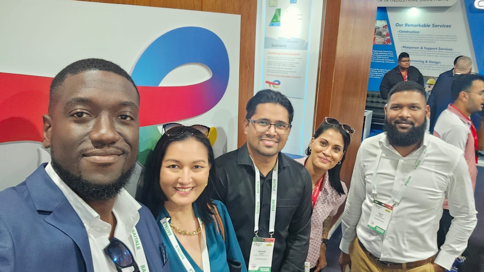 ASCO's Regional Caribbean Team meeting with Strategic Partners in Suriname at SEOGS Summit & Exhibition!
