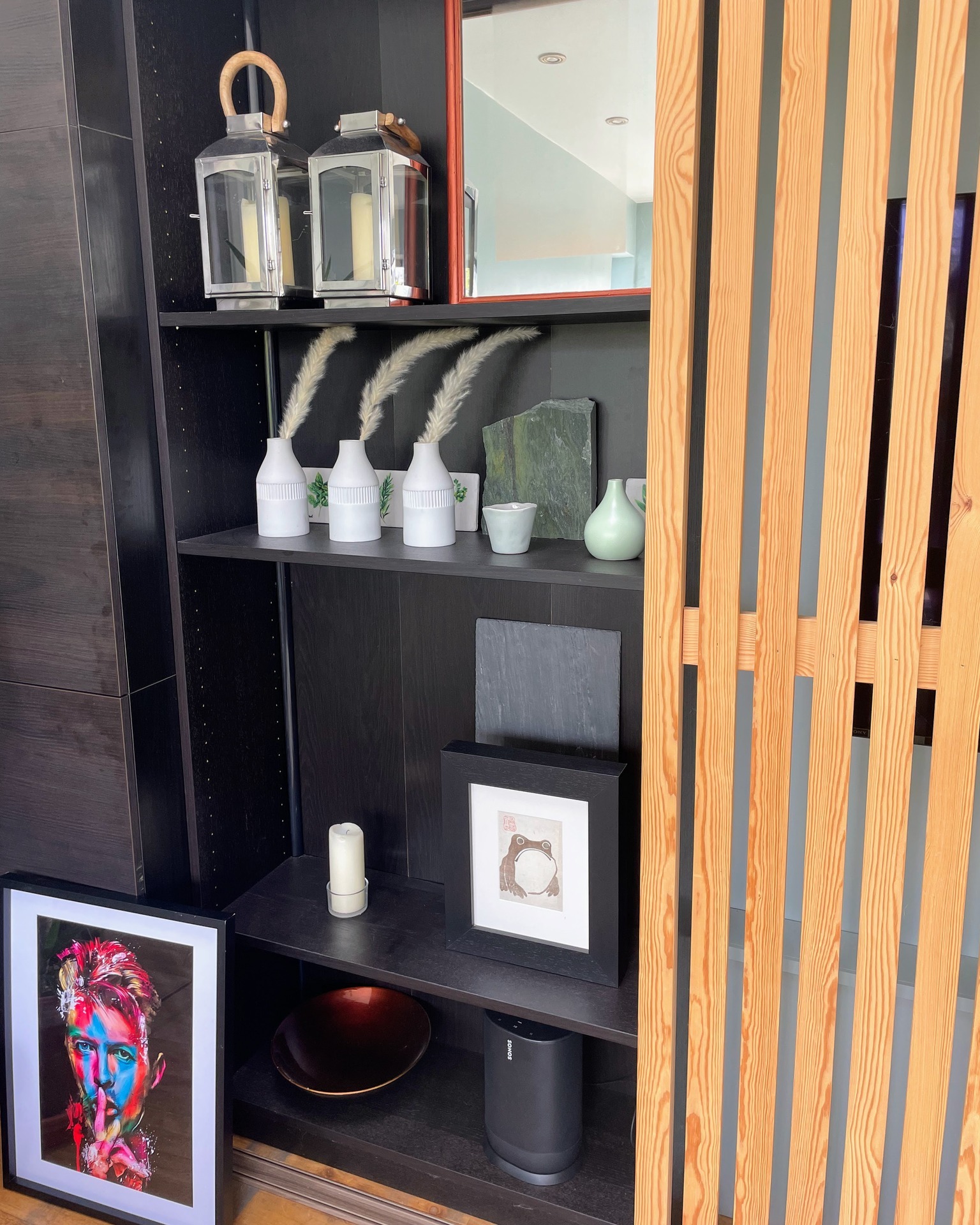 Shelves aren’t just for books.
Think beyond the obvious—mirrors can add depth, large-scale artwork doesn’t have to be hung, and unexpected pieces like sculptural vases or textured stones can create beautiful layering moments.
We love mixing materials, heights, and tones to create shelf styling that feels curated and lived in. It's all in the details 🤍
#BlissInteriors #ShelfStyling #InteriorTips #DesignWithDepth #CuratedSpaces #UKInteriors #SurreyHomes #LayeredInteriors #HomeStylingIdeas