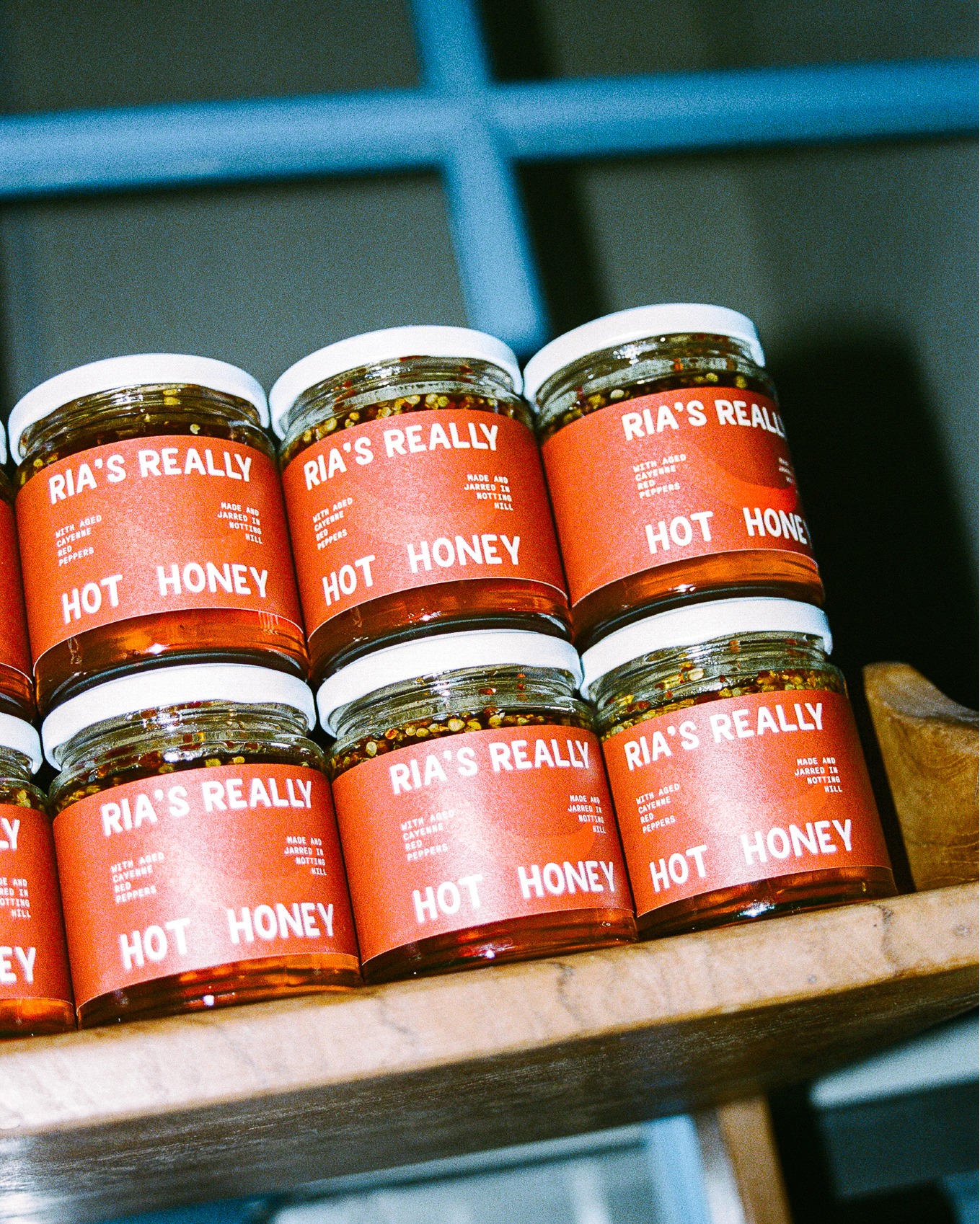 SOLD OUT! We never dreamed we'd sell out of batch 2 of Ria's Really Hot Honey this fast! Thanks to everyone who swung by and collected a jar or ordered from our pals at @delli.market
We've got big things cookin' for this little firecracker