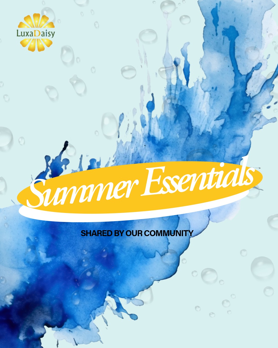 You Shared, We Listened!
We asked our LuxaDaisy community to share their summer must-haves and now we’re revealing your top picks! 💛
From glowing skin to hydrated hair (and of course, staying cool and protected), these 5 essentials are sunshine-approved and community-loved.
Swipe through to see what made the list!
#LuxaDaisy #SummerEssentials #WellnessCommunity #OCWomen #GlowOnTheGo #WomenWhoShine