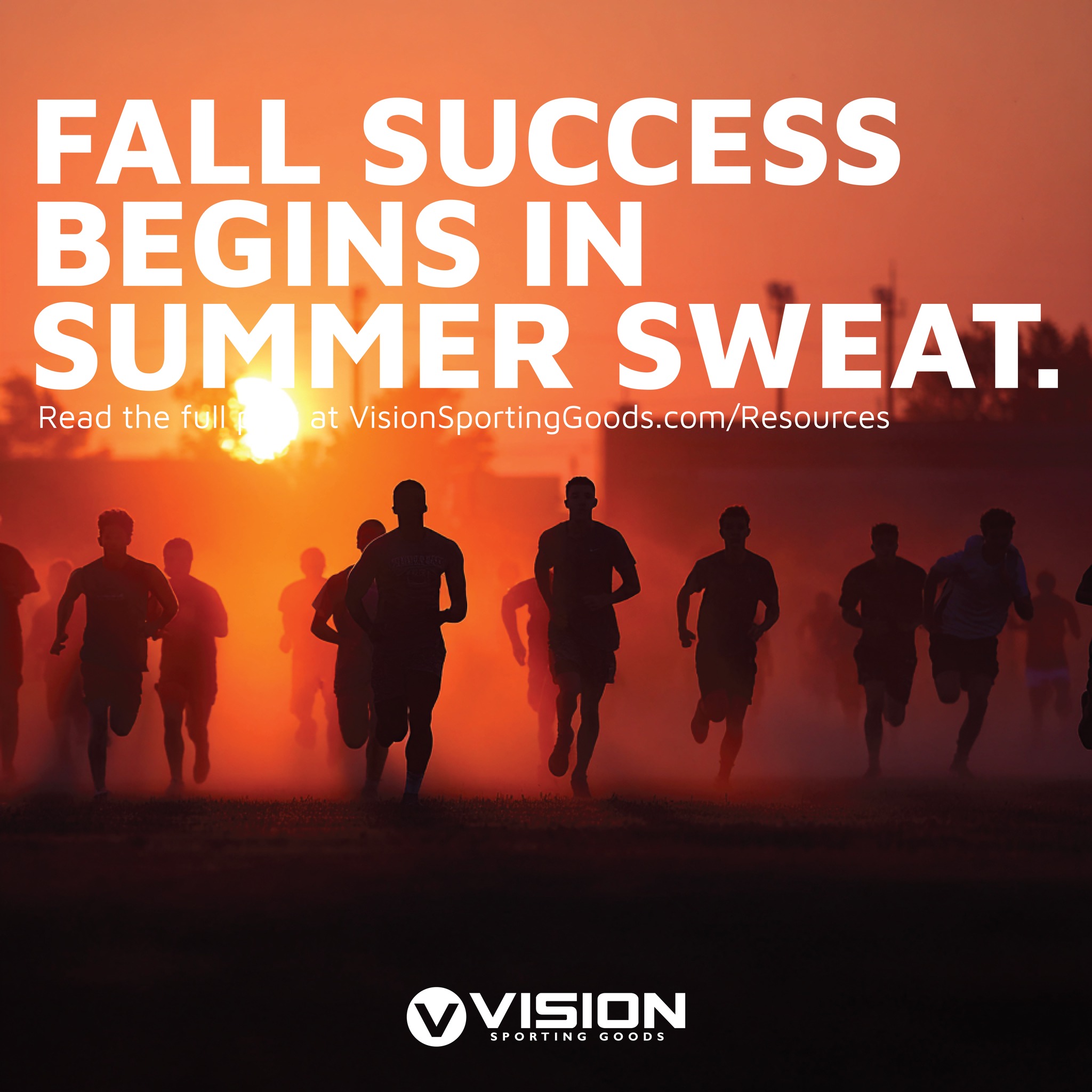 The Summer Grind hits different.
☀️ No fans.
⏰ No glory.
🔥 Just grit.
When no one’s watching, champions are built.
Check out our new #TeamThursday blog on why summer training matters — and how your team can show up ready.
📖 visionsportinggoods.com/resources
📸 Tag your squad putting in that off-season work!
#SummerGrindVSG #VisionSportingGoods #PurposeBeyondTheGame #ThreadsThatUnite #HeatCheck #TeamCulture #PracticeHarder