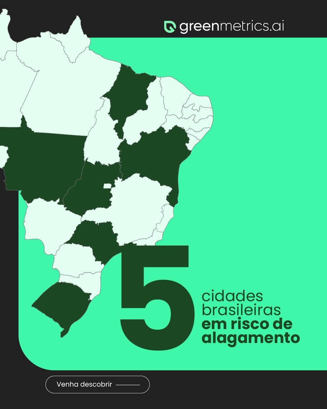Cinco cidades brasileiras enfrentam risco muito alto de alagamentos.
Porto Alegre, Florianópolis, Curitiba, Lajeado e Joinville já acumulam dezenas de episódios, e os impactos só crescem...
💬 A sua cidade está se preparando?
Compartilhe este post com a prefeitura e ajude a construir soluções.
@greenmetrics.ai
📚 Fontes:
Aviso geral: Os números apresentados consideram apenas eventos reportados por órgãos públicos ou pela imprensa. O número real pode ser maior.
PORTO ALEGRE
• Nível de ameaça: AdaptaBrasil MCTI, 2025
• Danos: Reportagens jornalísticas (2020–2025)
• Fator de risco: Serviço Geológico do Brasil – CPRM, 2023
FLORIANÓPOLIS
• Nível de ameaça: AdaptaBrasil MCTI, 2025
• Danos: Reportagens jornalísticas (2020–2025)
• Fator de risco: Globo, 2013
CURITIBA
• Nível de ameaça: AdaptaBrasil MCTI, 2025
• Danos: Reportagens jornalísticas (2020–2025)
• Fator de risco: Tribuna, 2020
LAJEADO
• Nível de ameaça: AdaptaBrasil MCTI, 2025
• Danos: Reportagens jornalísticas (2020–2025)
• Fator de risco: Univates-UFRGS-SGB/CPRM, 2024
JOINVILLE
• Nível de ameaça: AdaptaBrasil MCTI, 2025
• Danos: Reportagens jornalísticas (2020–2025)
• Fator de risco: Celso Vieira, Revista Brasileira de Geografia Física, 2019
#Alagamentos #CidadesEmRisco #Prevenção #MudançasClimáticas #GreenMetrics #DefesaCivil #GestãoDeRisco #Planors #CidadesMaisSeguras