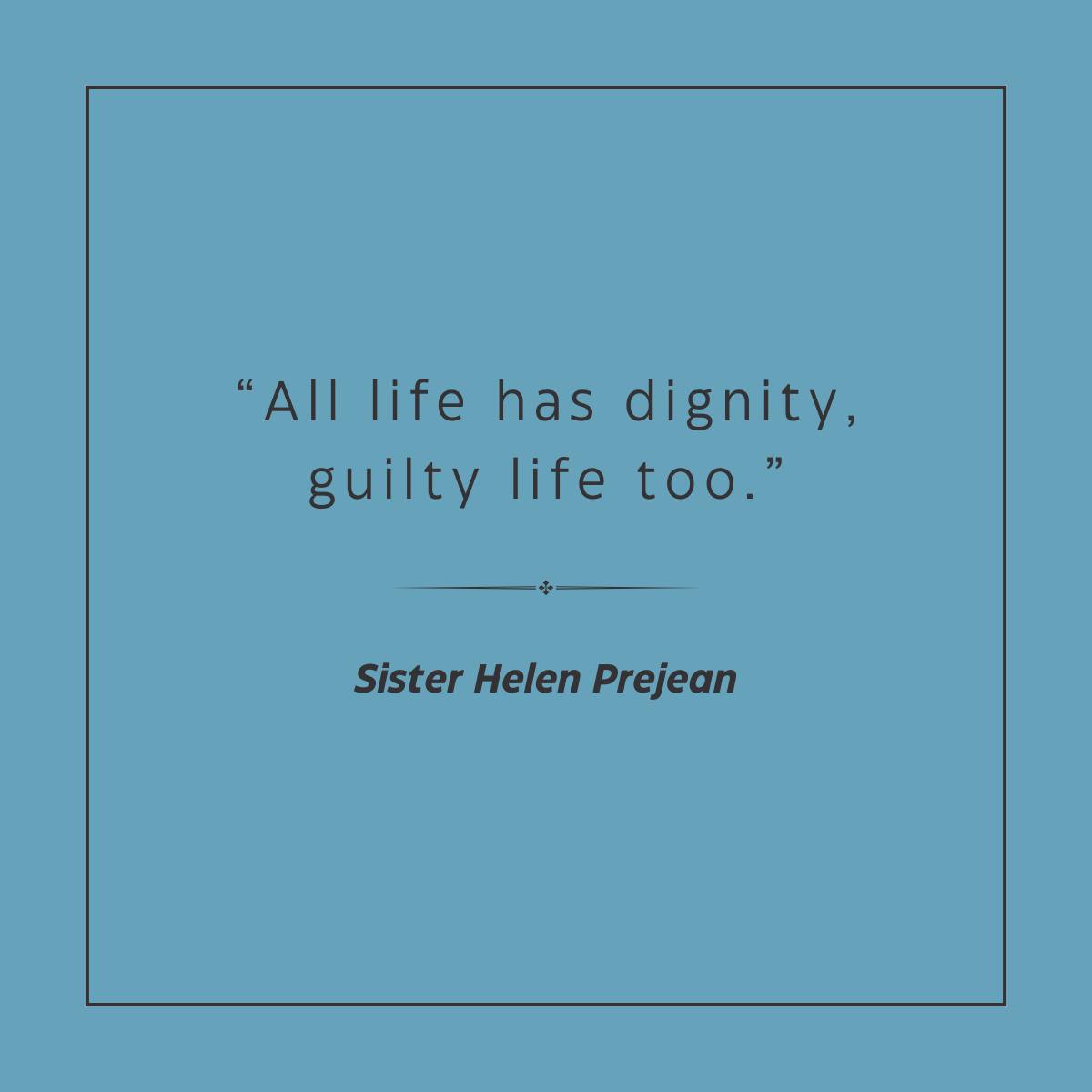 “All life has dignity, guilty life too.” This quote by Sister Helen Prejean highlights the belief that even if someone has committed crimes, they are still deserving of dignity. This is the driving principle of TSF, as we believe in the importance of treating defendants with dignity and showing them another path so that they can reimagine their lives.
#criminal #justice #lawresource #restorativejustice #judges #sentencing #supervision #legalsupport #nonprofit #crimereduction #massincarceration #criminaljusticereform #reform #realchange #TheSentencingFoundation #TSF