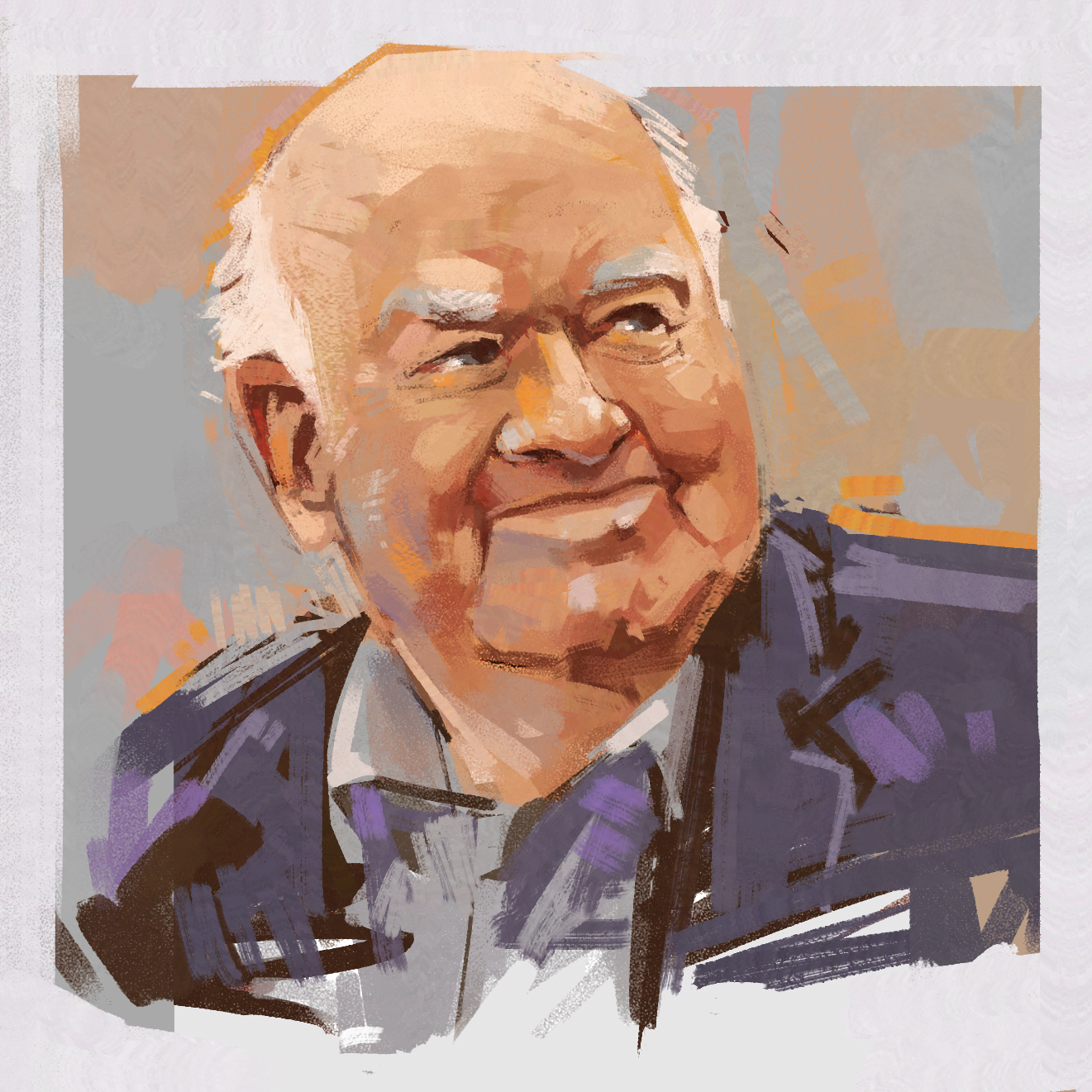 I am continually inspired by John Lennox. He always conducts himself with grace and confidence in both conversation and debate.
By all accounts, a very sweet man, and an equally sharp mind.