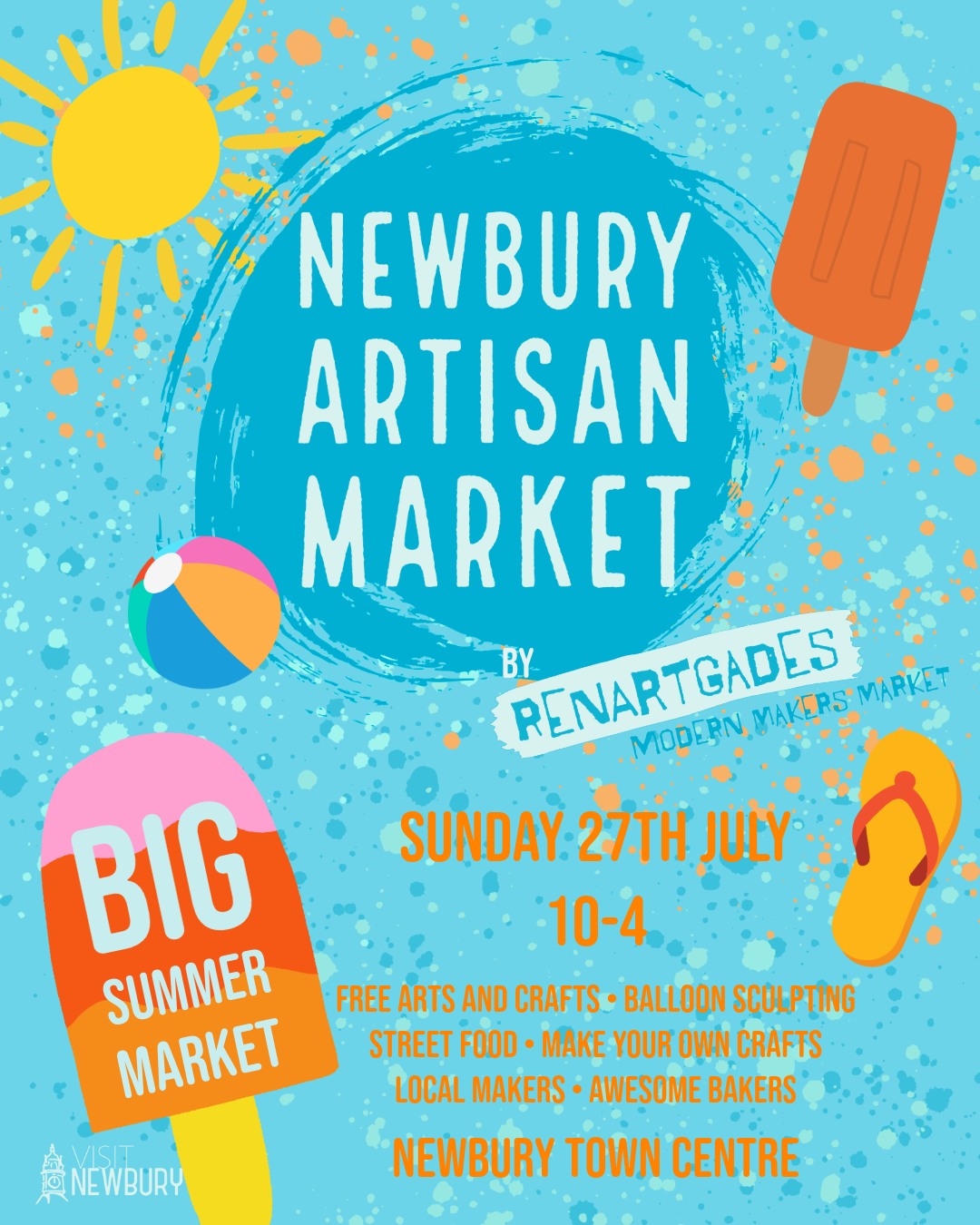 This Sunday we will at the Newbury Artisan Market from 10-4. We will have our bees with us so come and see if you can spot the queen! We will have our full range of lip balms, honey soaps and of course our West Berkshire Honey.
@renartgades #Newbury #Artisanmarket #localhoney