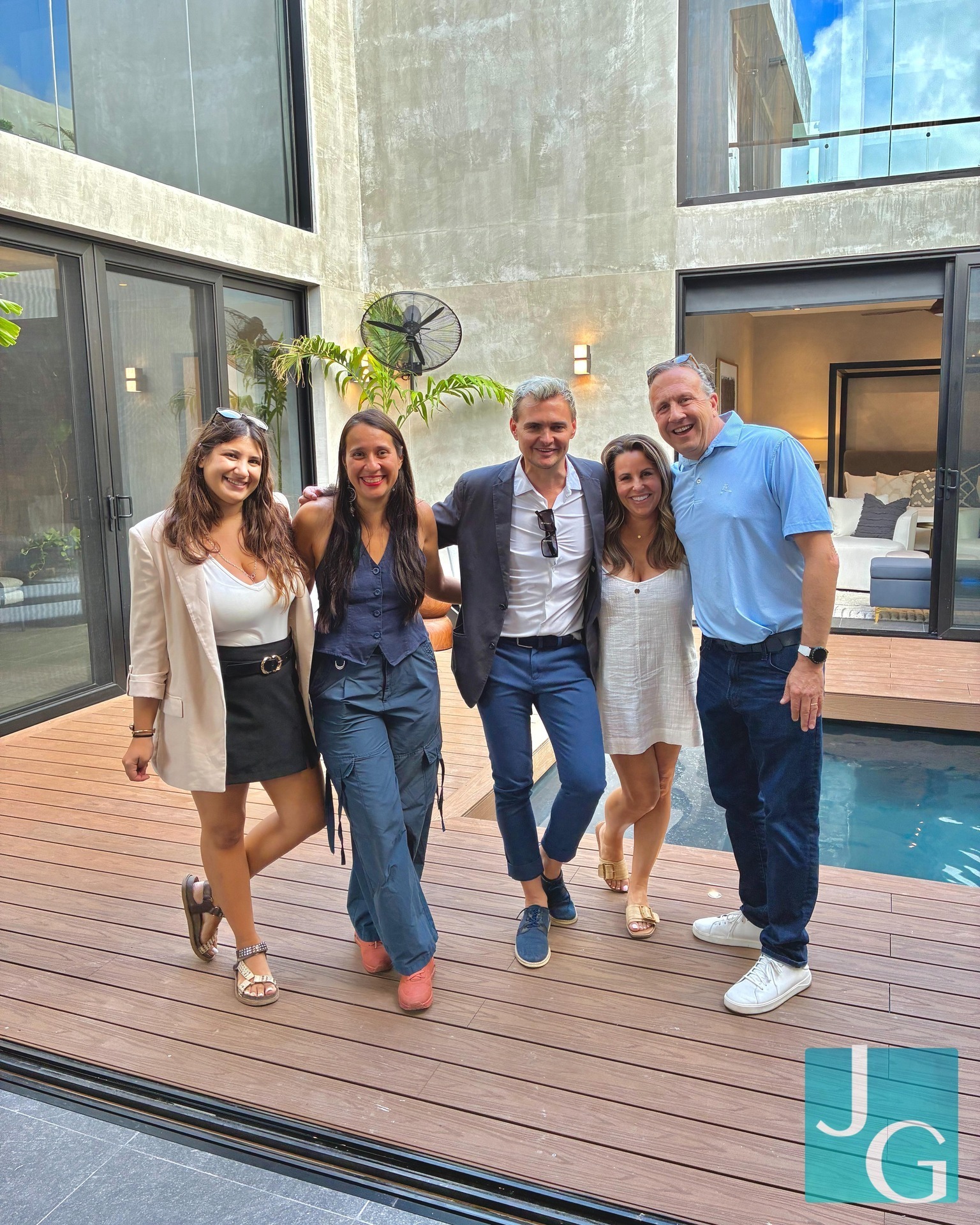 So incredibly proud of our team and the incredible work they’ve done, pouring care, creativity, and craftsmanship into every inch of this home.
What began as a construction site is now a fully realized, high-end residence; bold, contemporary, and elevated, with a grounded, refined edge that reflects our clients' aesthetic perfectly.
To our wonderful clients, Christina and Sean: thank you for trusting us with your vision. Watching it all come to life with you has been an absolute joy!
Swipe through to see the faces behind the transformation and the happiness of reveal day. Photos and videos to come! Who’s excited to see more of this project? ✨
#JamesGreyInteriors #CuratedCaribbeanElegance #ProjectReveal #LuxuryDesign #ContemporaryEstate #ArchitecturalBuild #HomeTransformation