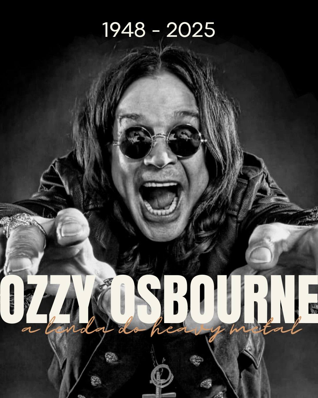 "O Rock tem raízes, e os nomes que marcaram para sempre: Ozzy Osbourne é uma dessas lendas."
Sua voz, sua presença e sua rebeldia deram voz a gerações, mostrou para muitos que a música pode ir além das notas, ela pode ser sentida.
Aqui na Bravo, cada nota que sai das cordas das guitarras é parte da trajetória de grandes músicos. Então, essa é nossa homenagem ao eterno Ozzy.
Viva o rock. Viva a música. Viva a história! 🔥