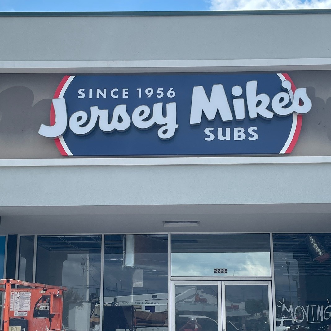 Jersey Mike's Subs
2225 S Ferdon Blvd
Crestview FL 32536
Custom LED channel letters install on front wall and Install Tenant Signs
Thanks to our awesome team for knocking out another custom channel letter set
If you would like a custom sign, please give us a call or text or email and our awesome team can definitely take care of you
( text ) or ( call ) 850.398.1712
TEAM850signs@gmail.com
#signage #customsigns #businesssigns #signdesign #branding #outdoorsigns #interiorsigns #exteriorsignage #signageexperts #professionalsigns #signinstallation #signcompany #businessbranding #clearsigns #trustedsigns #customsignage #signsolutions #qualitysign #LEDChannelLetters #SignInstallation
#SignService